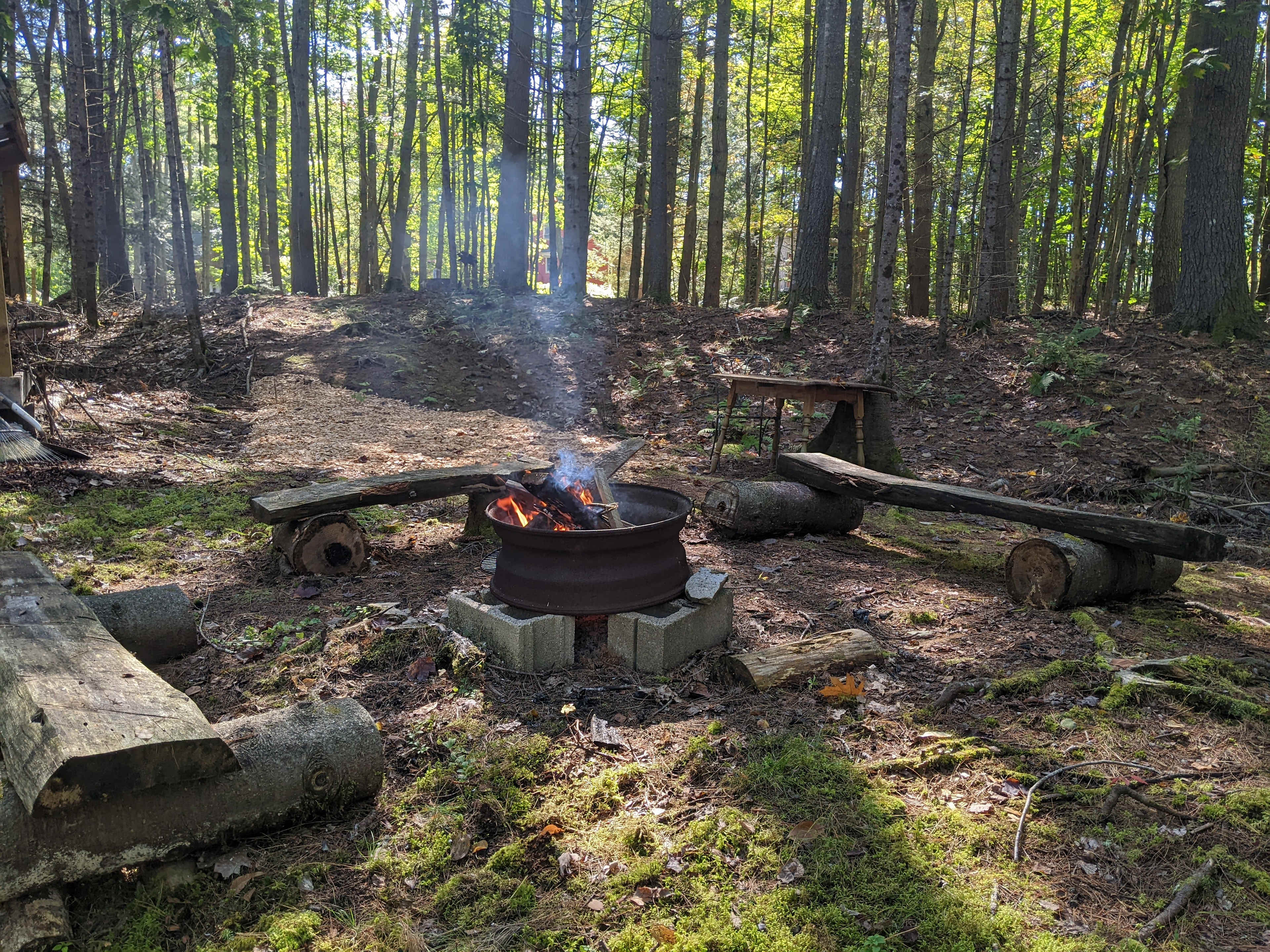 "Who Cooks For You?" Campsite