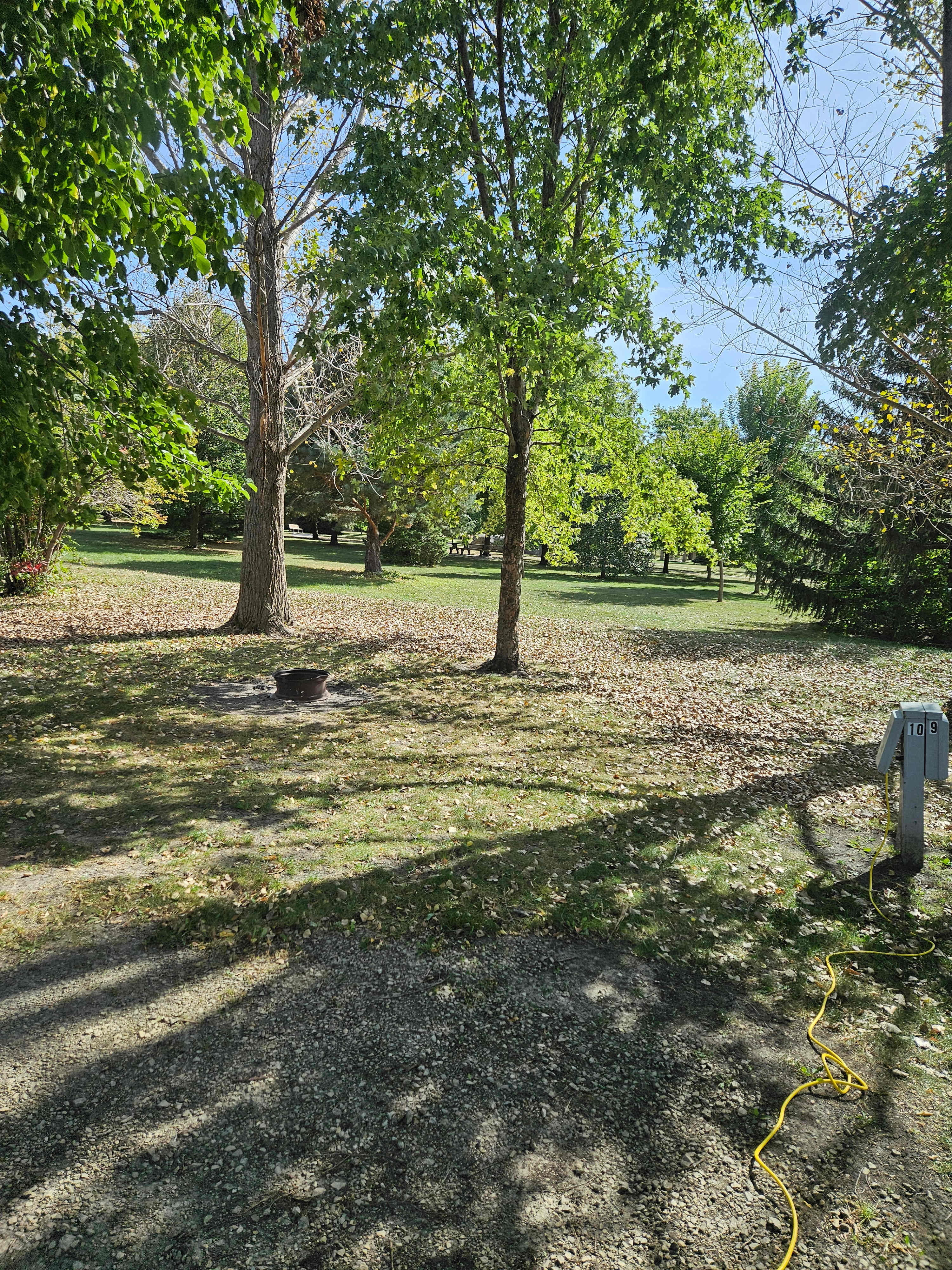 Nicely kept grounds.