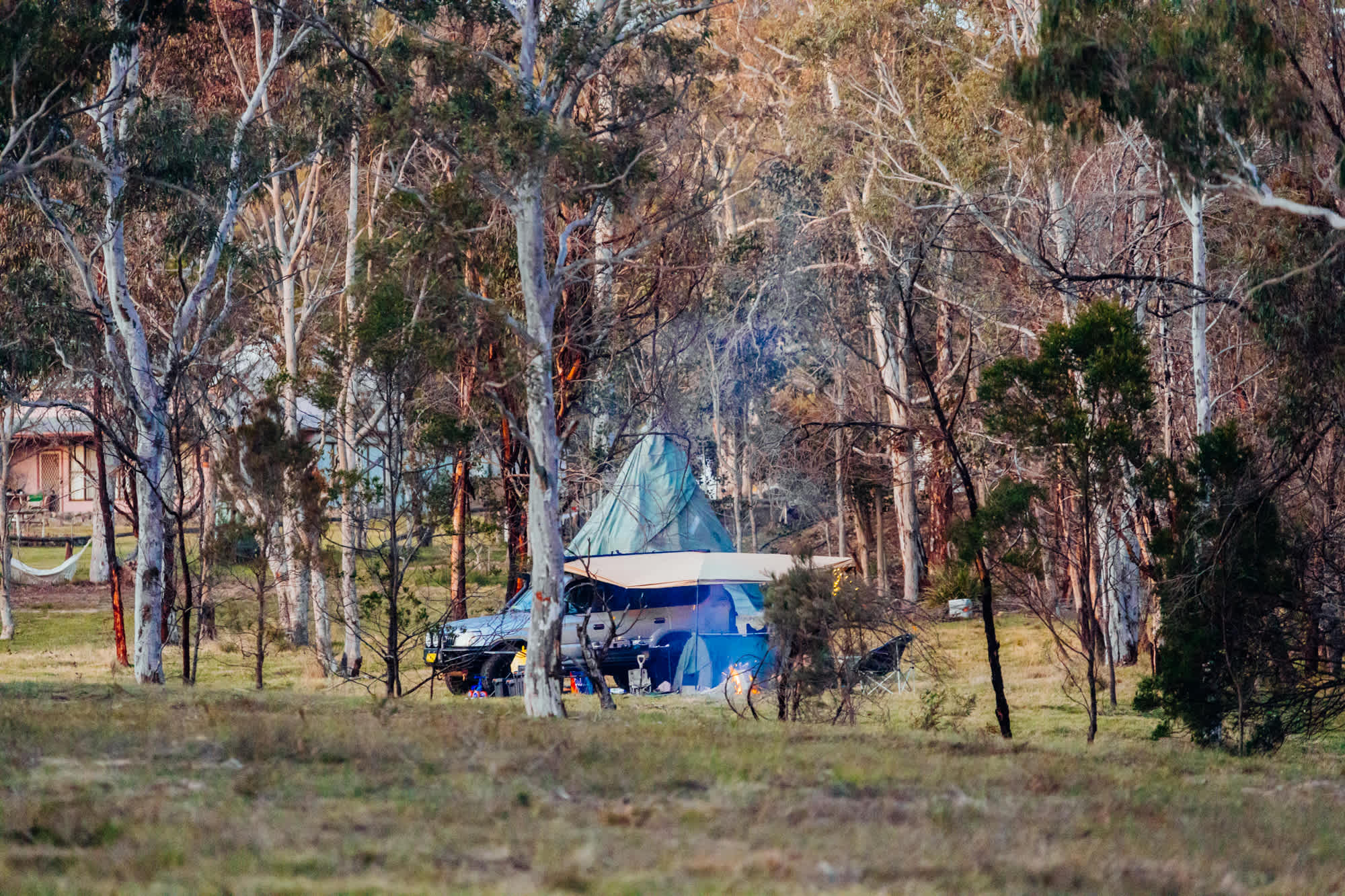 camp setup