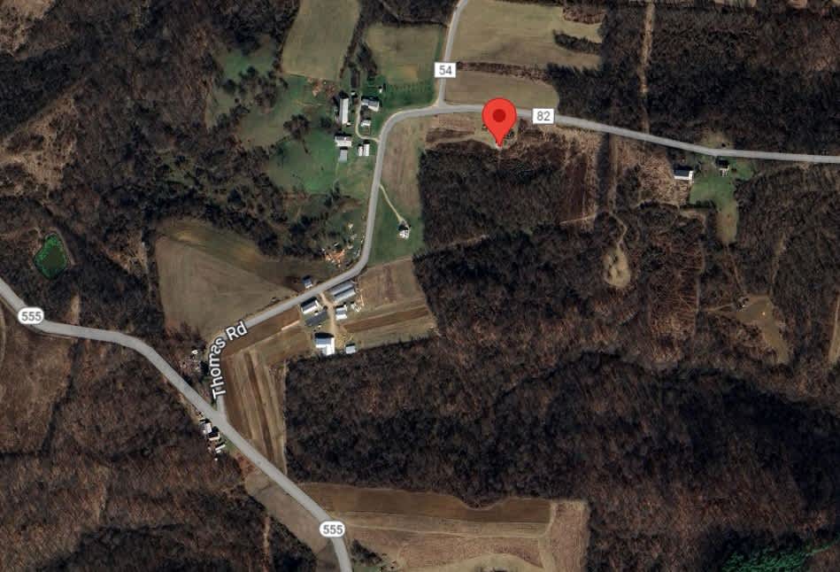 The Amish camp and farm is just off Rt 555, the famous Triple Nickle.