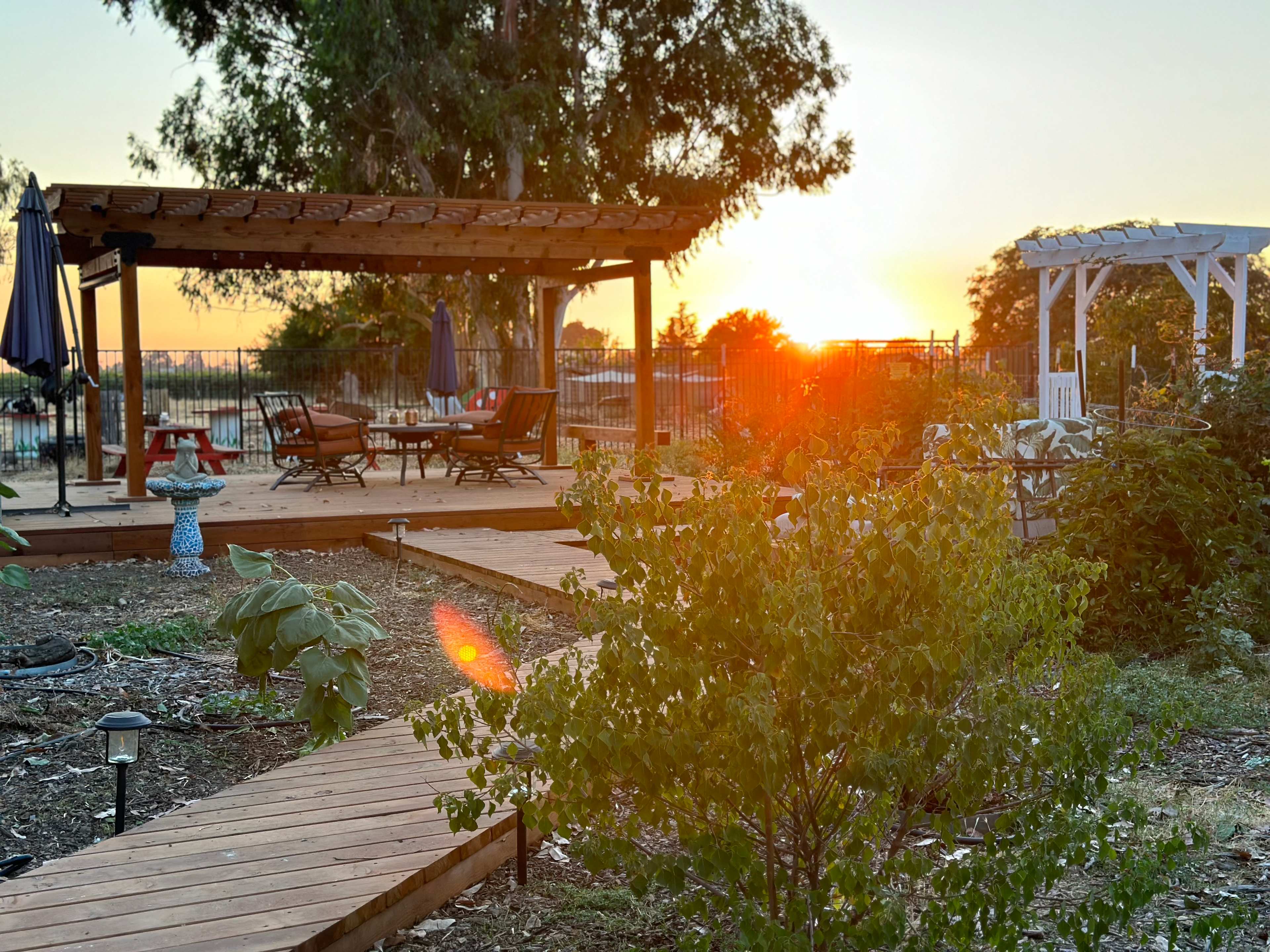 The Golden Goat Glamping Cabin