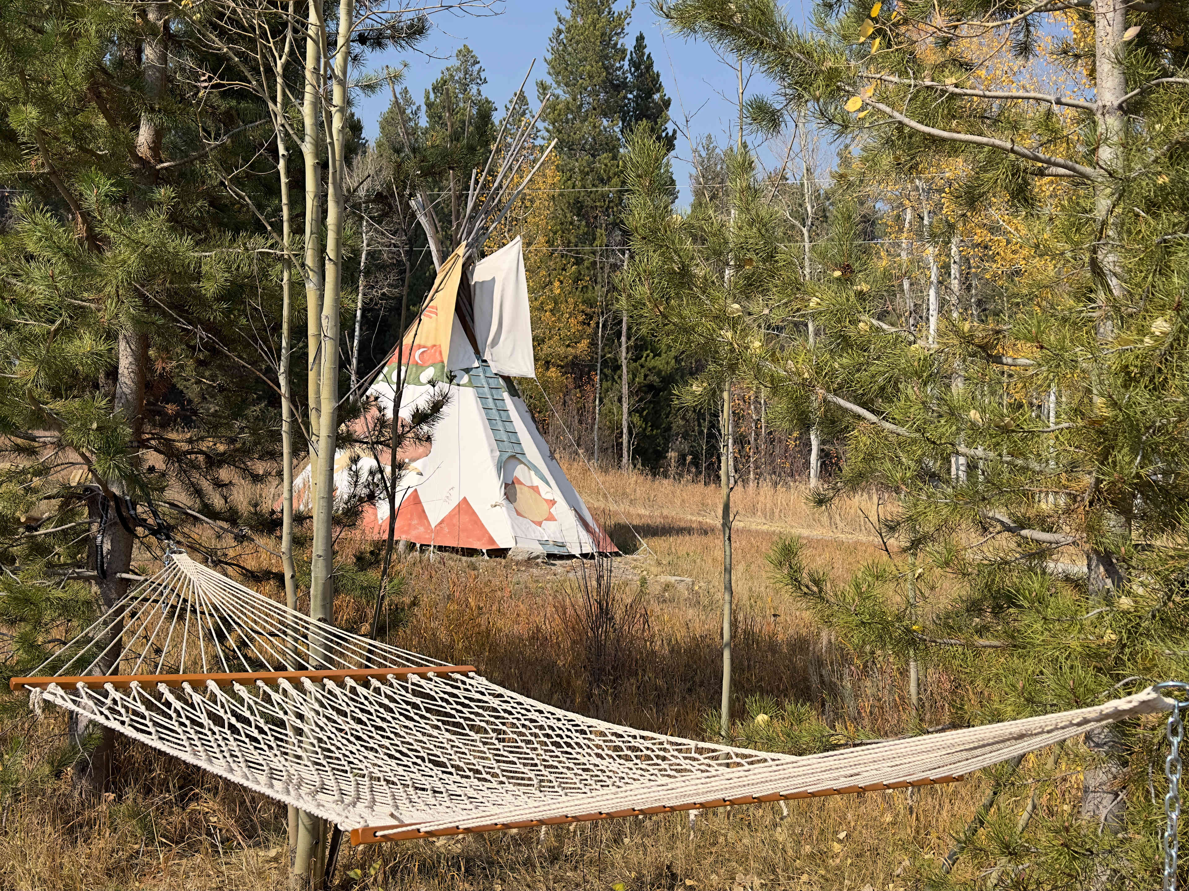 Teton Painted Tipi