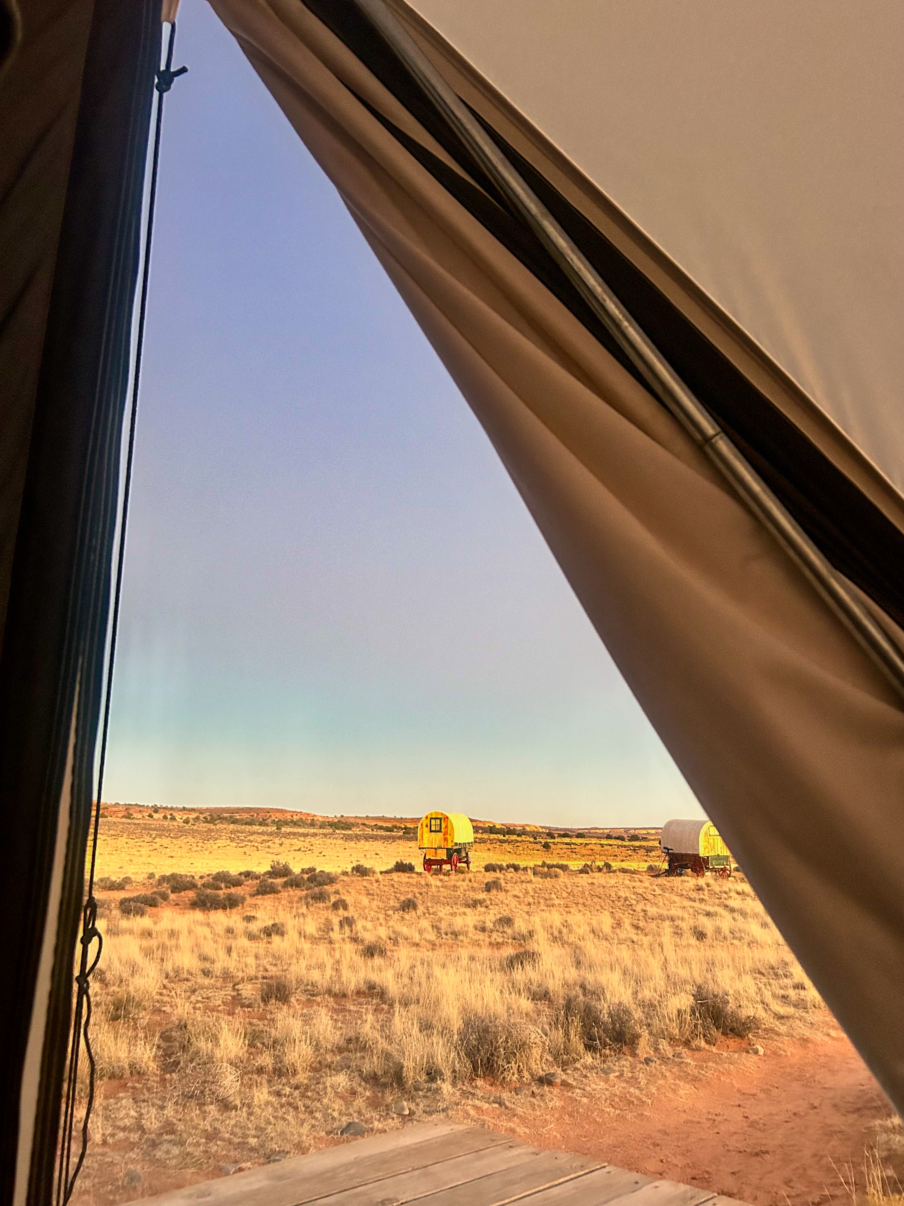 Glamping on Navajo