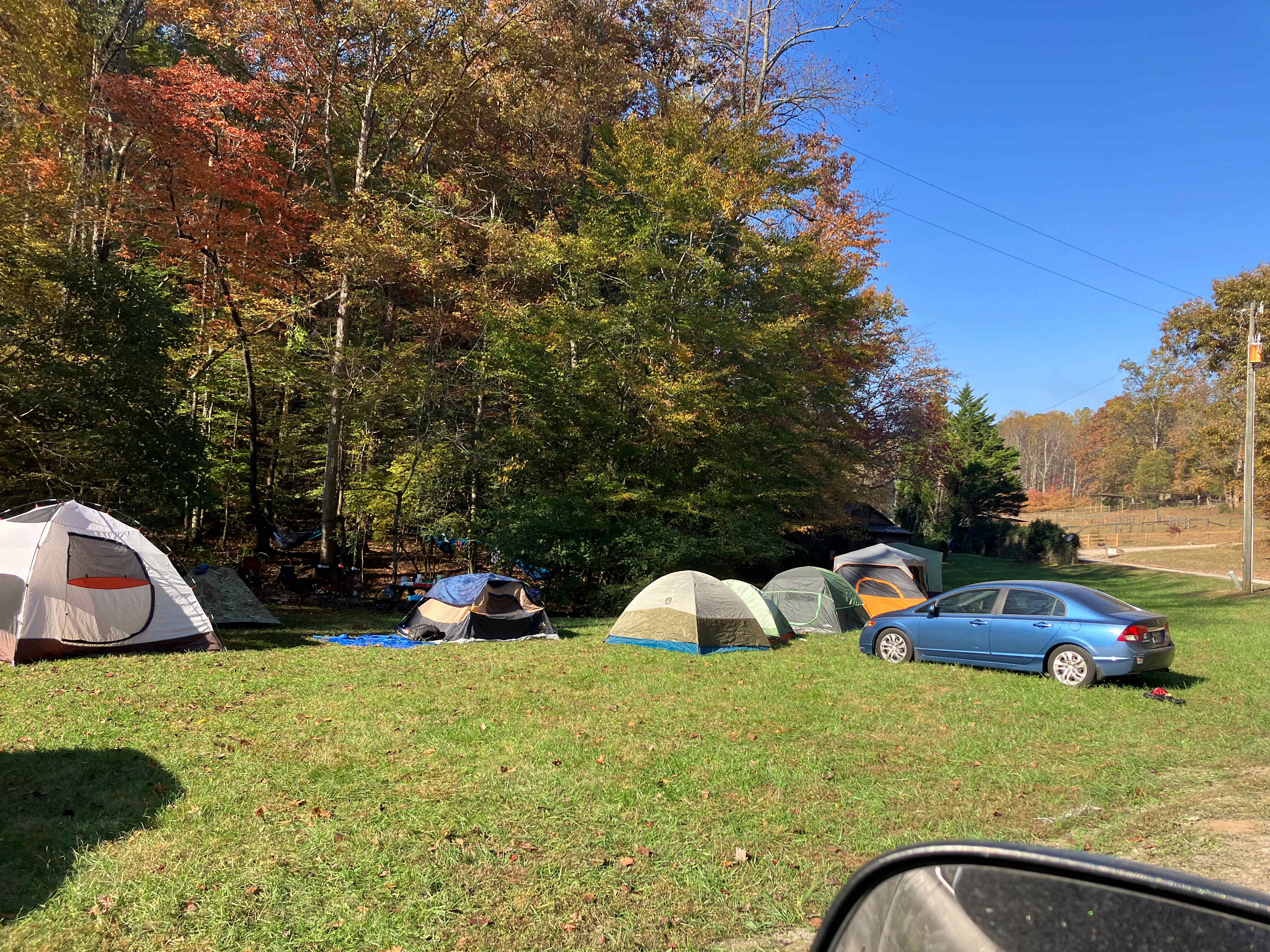 White Dog Farm camping