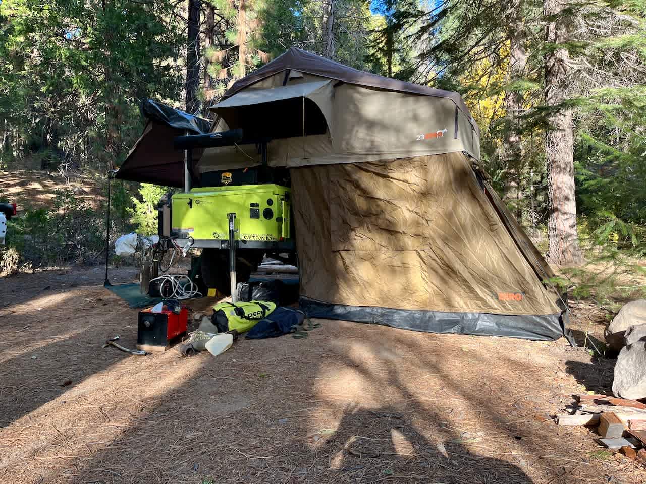 Site #3 - lots of room for my trailer