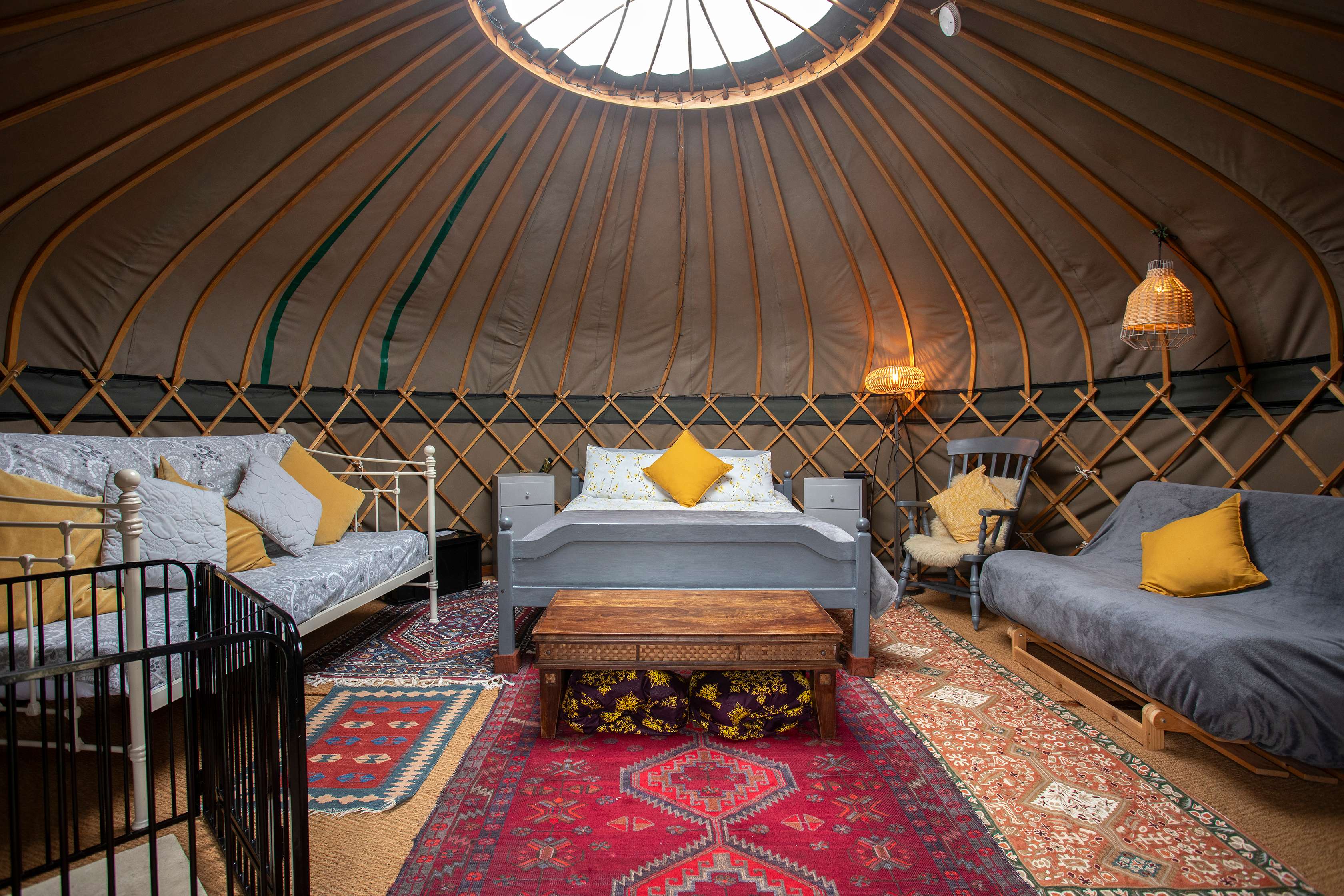 Campden Yurts, Glamping, Cotswolds