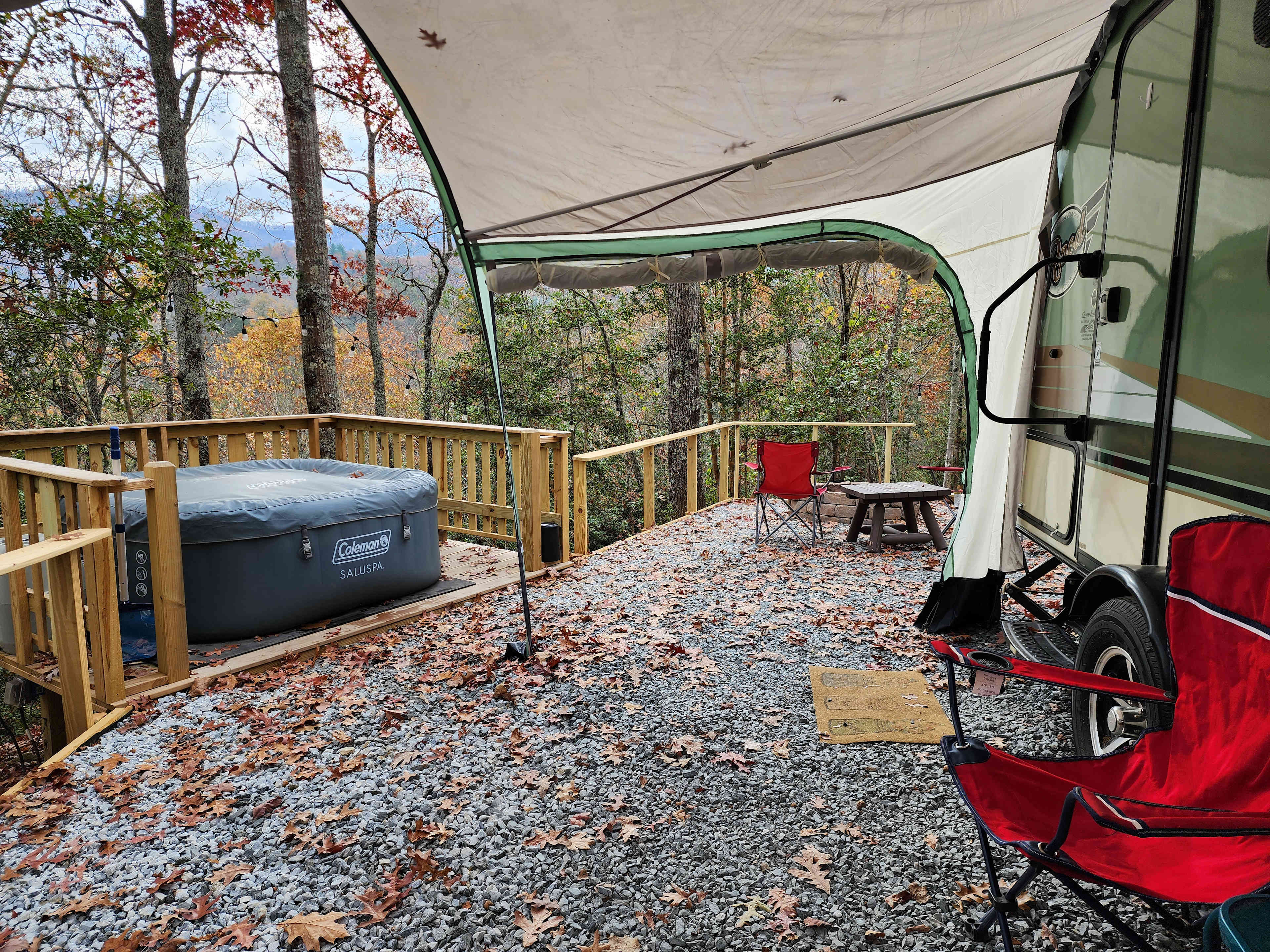 Private Glamper/HOT TUB/MNTN VIEWS