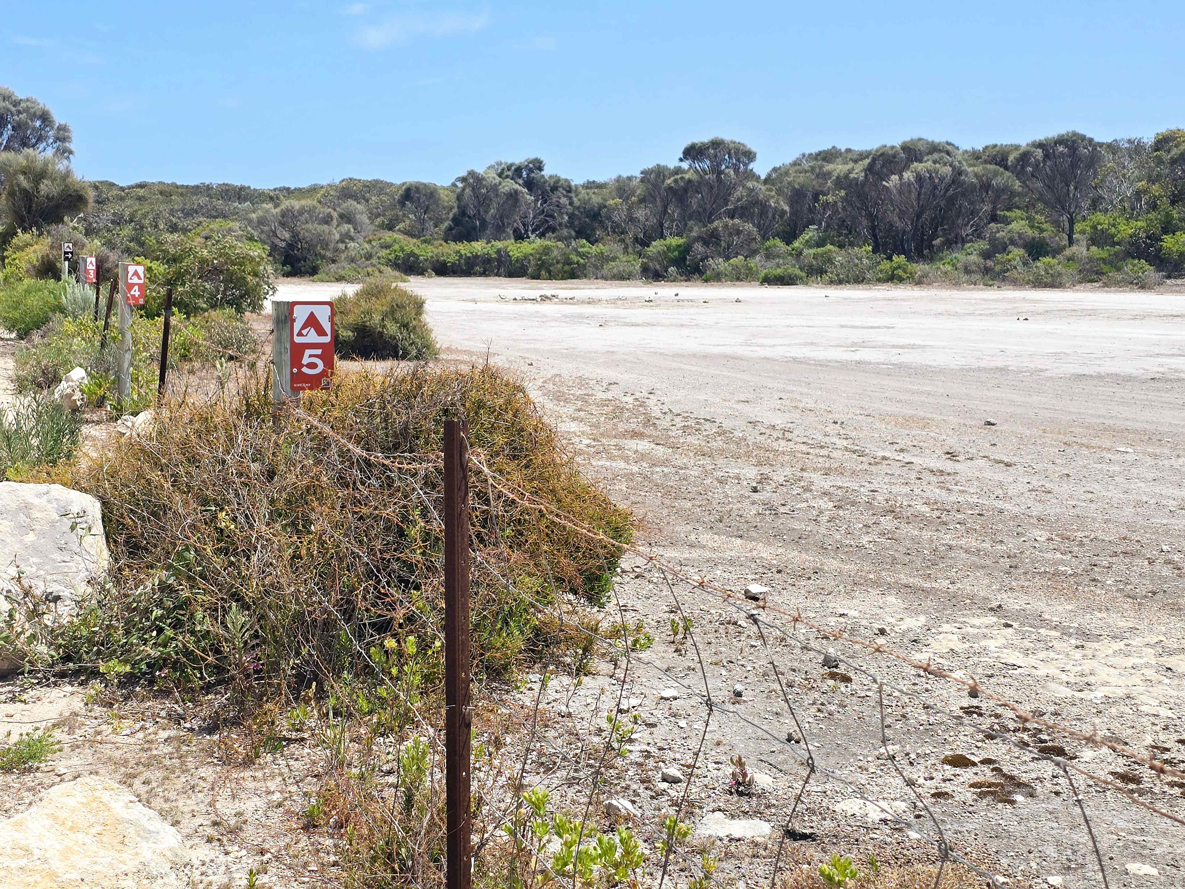 The Claypan at Fishery Bay