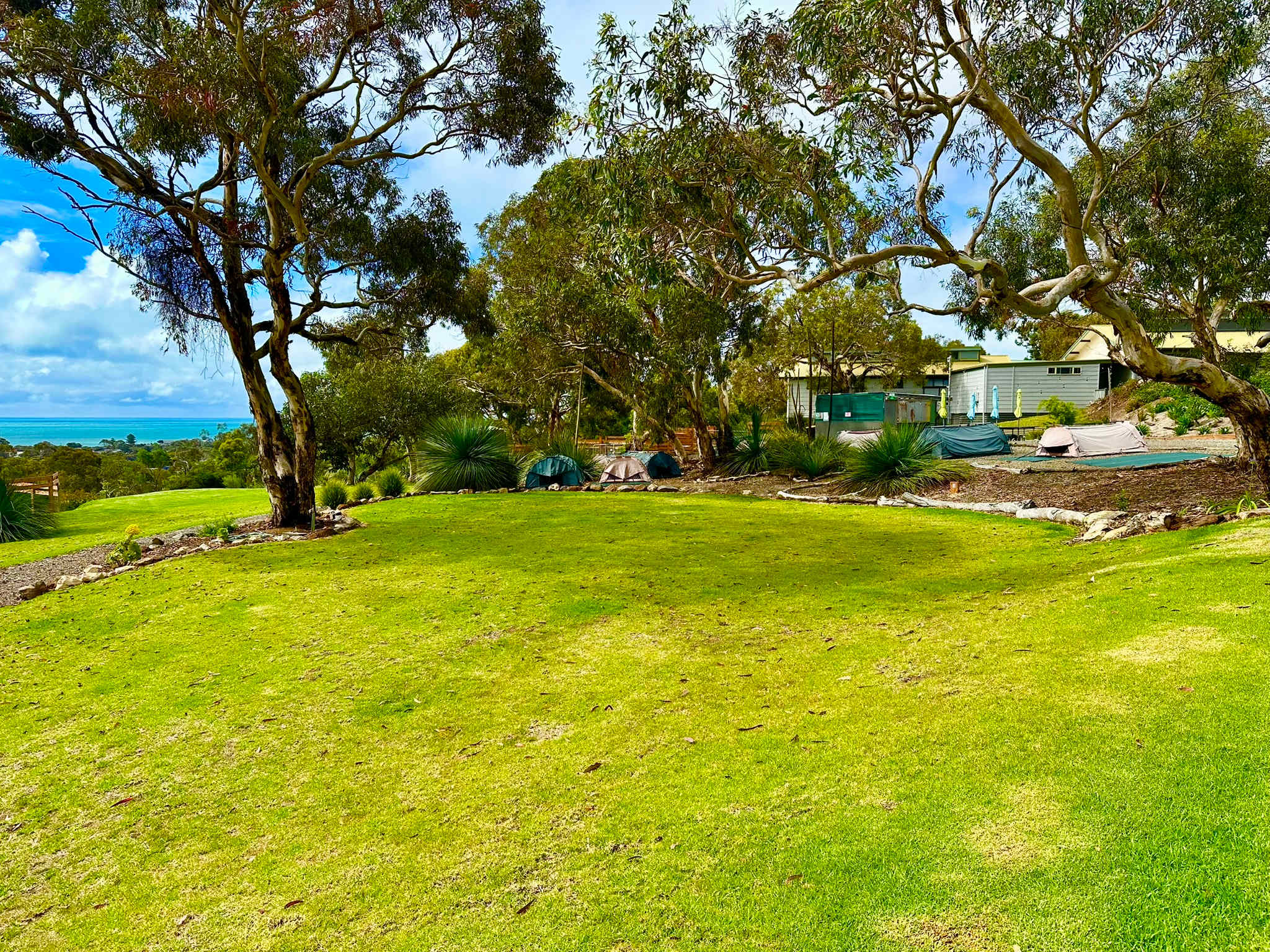 Site 3 - Super large site.  10 Amp power supply and water. 