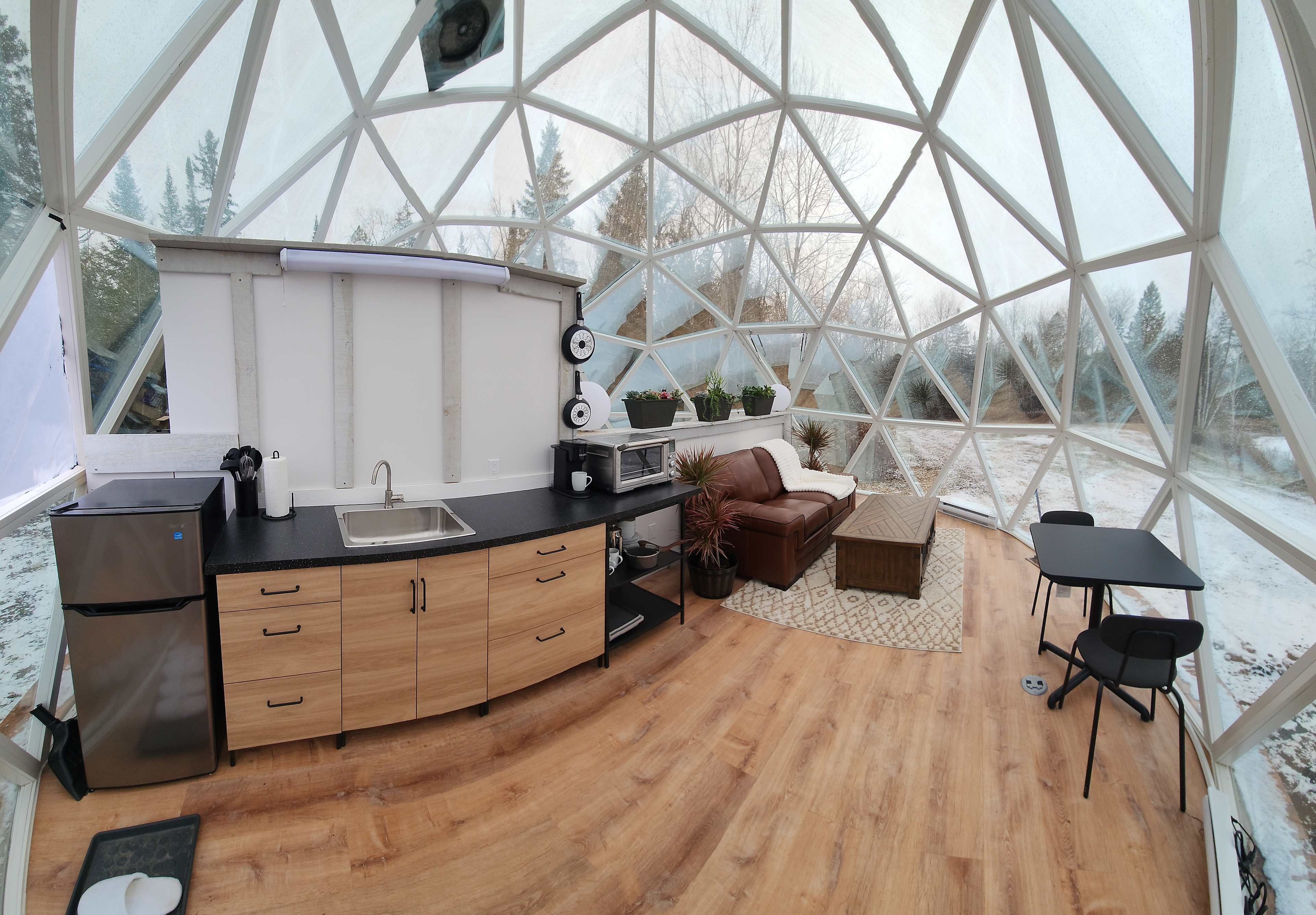 Geodesic Glass Dome