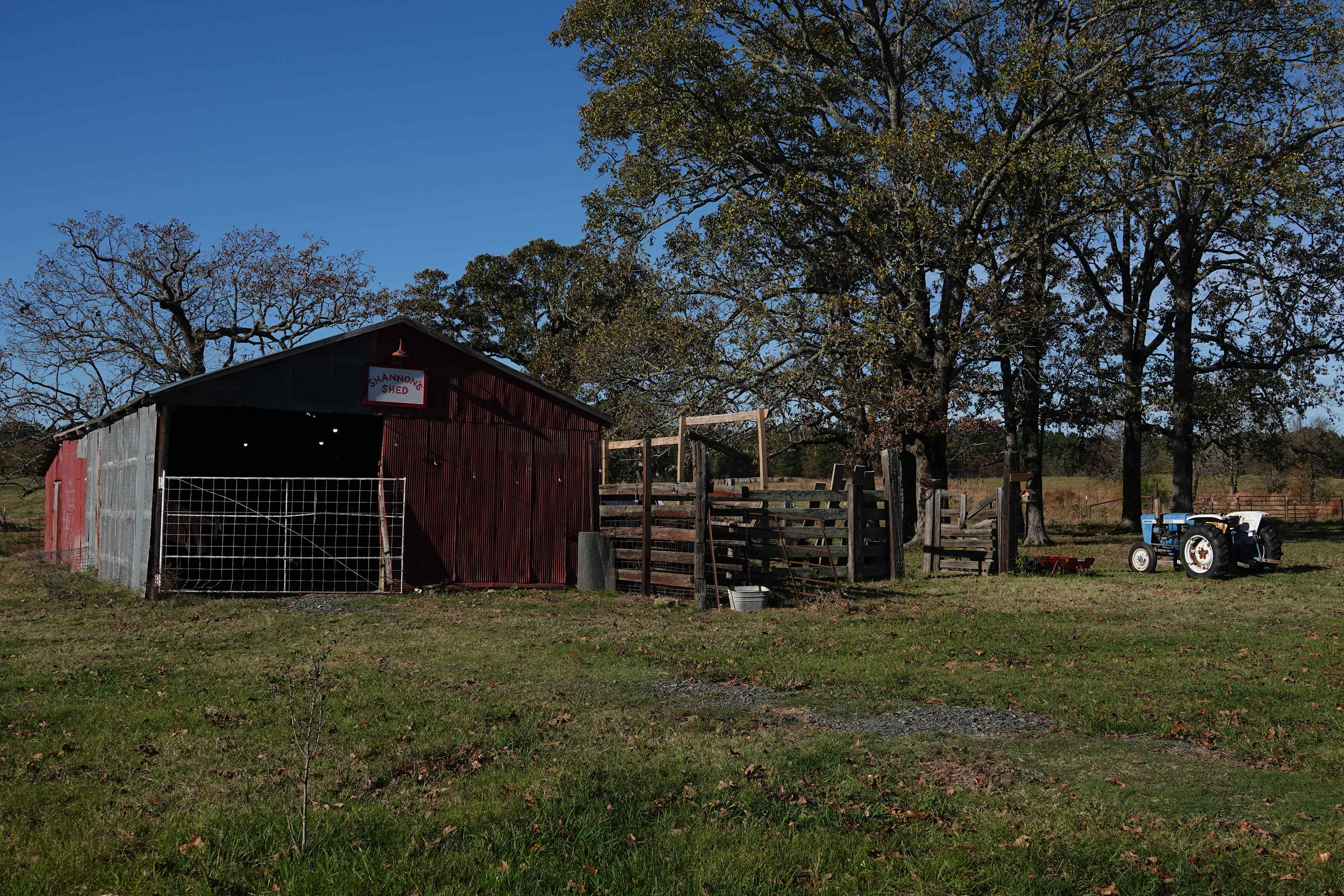 View from front gate
