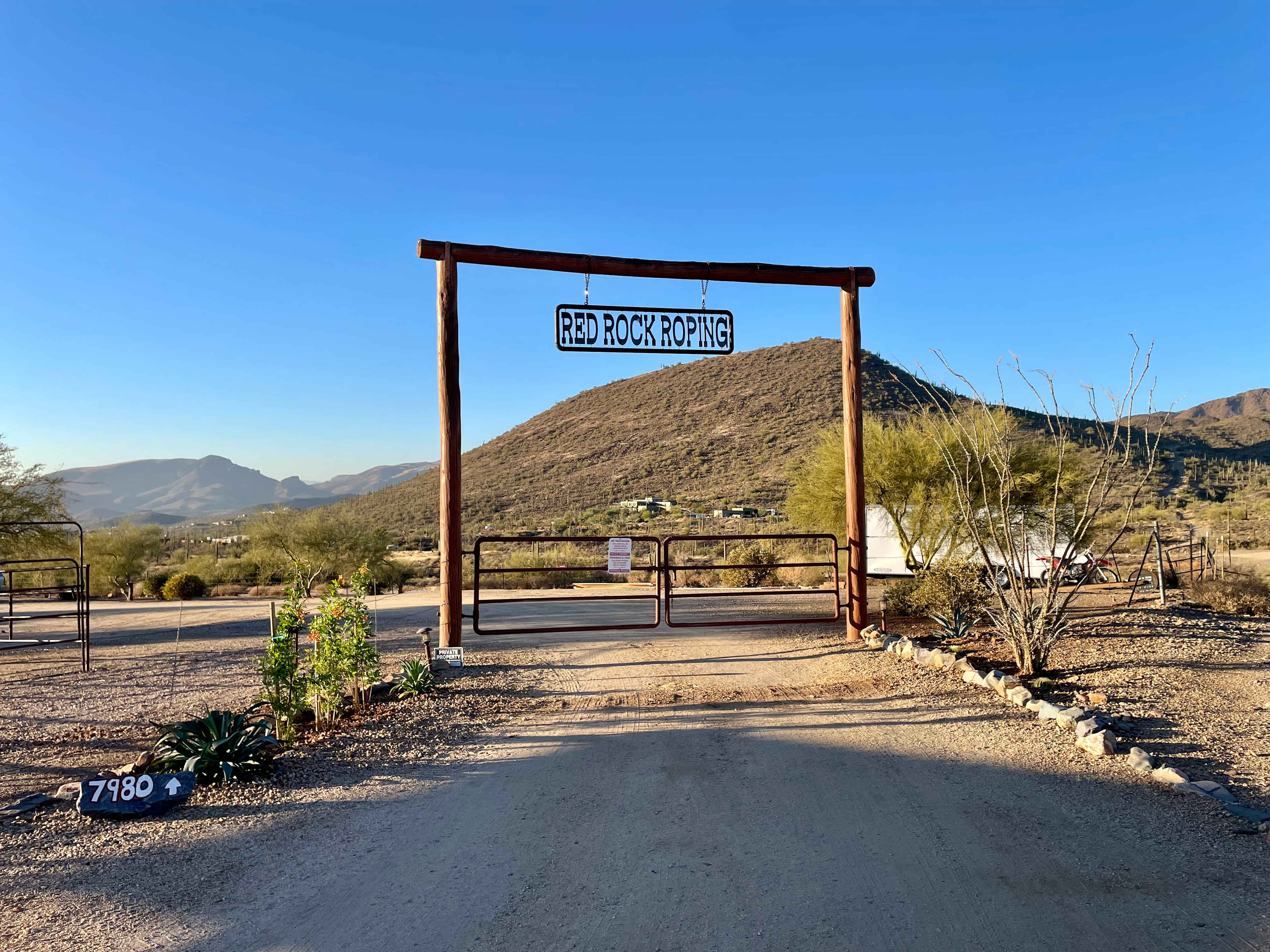 Red Rock Roping Entrance!