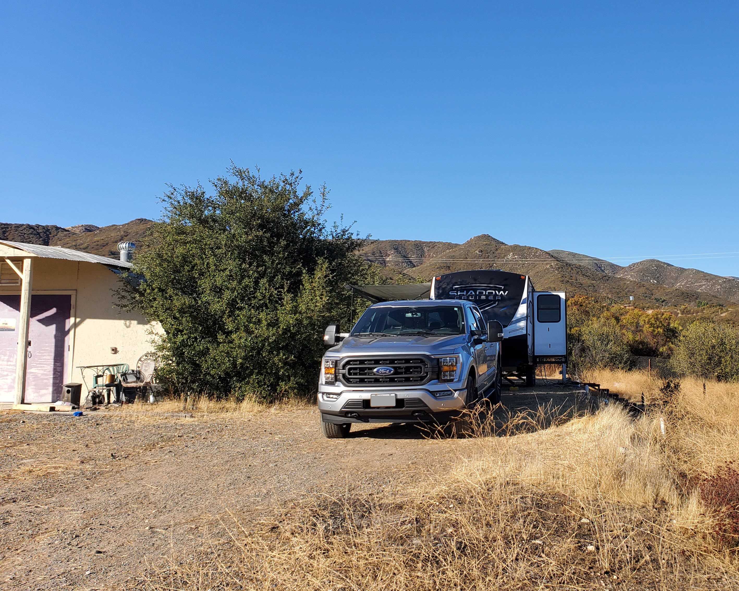 Spacious site with easy back-in