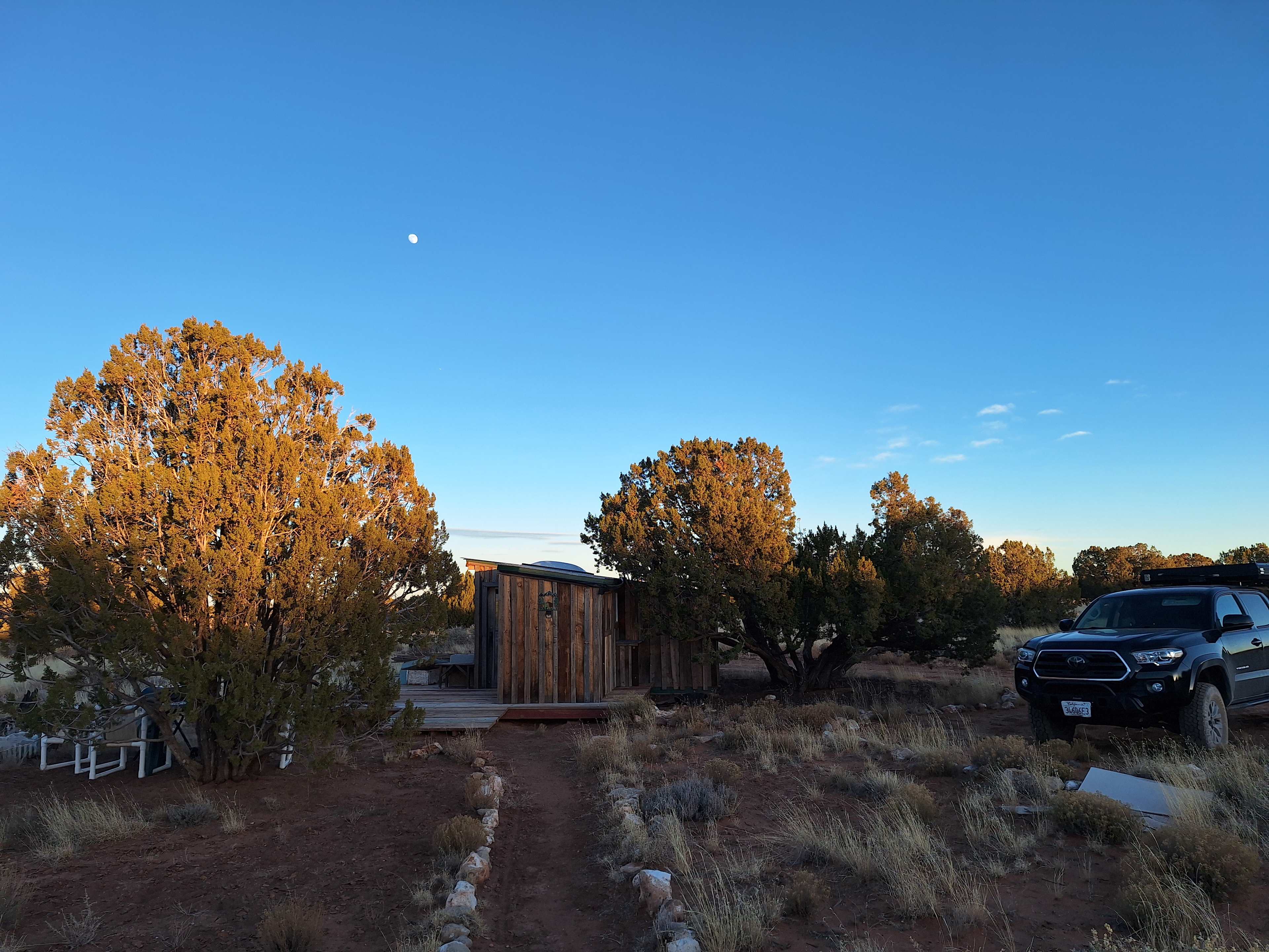 Lancelot desert camping