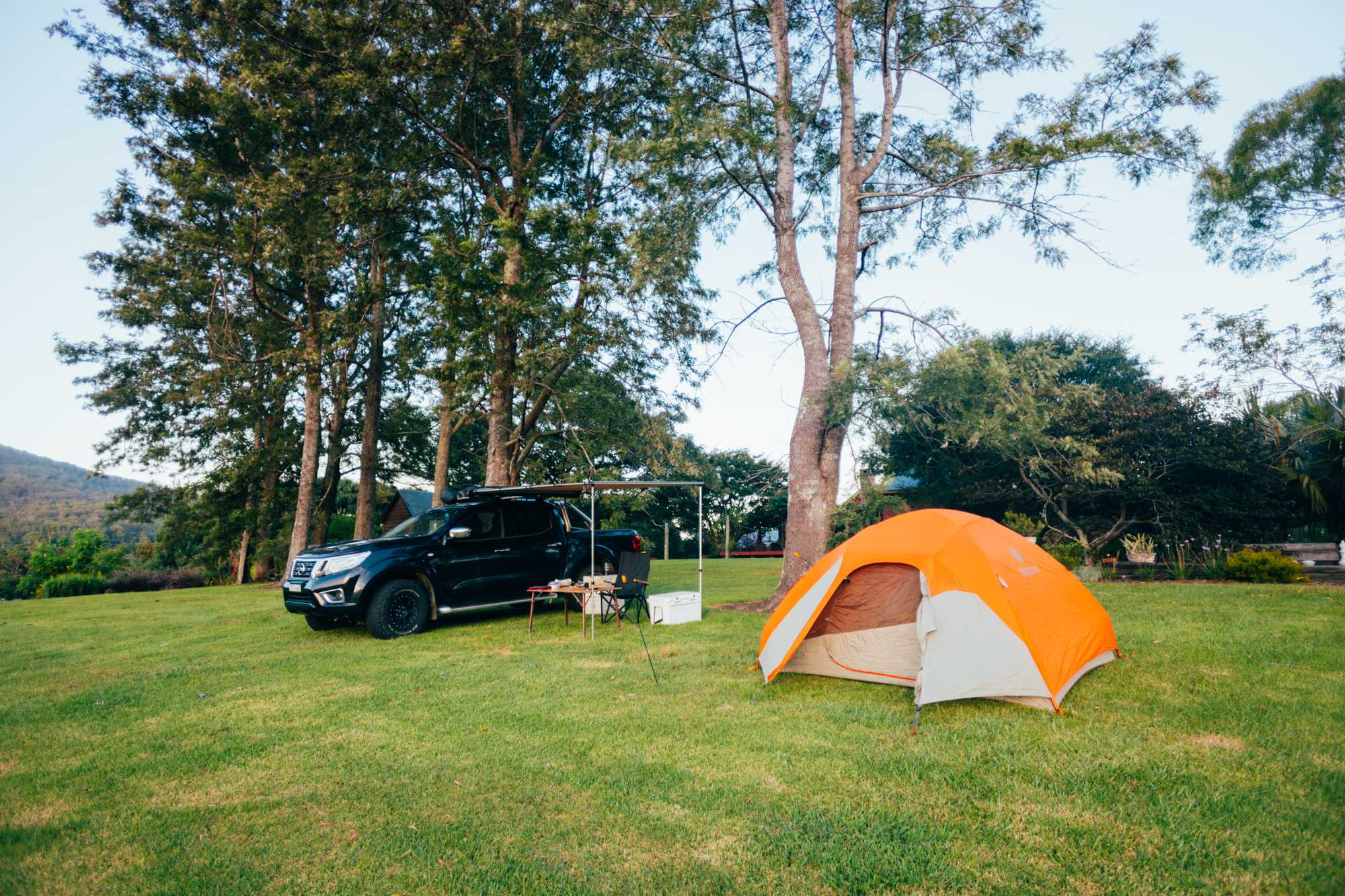 camp setup