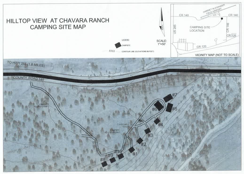 Hilltop view at Chavara Ranch