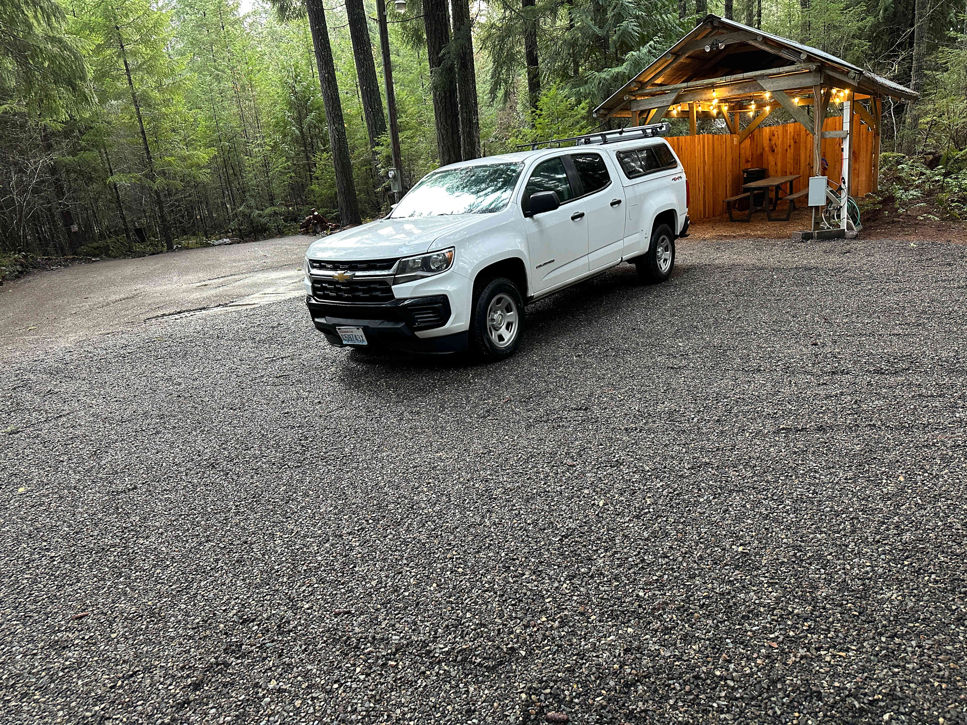 Private RV parking near Mt Rainier