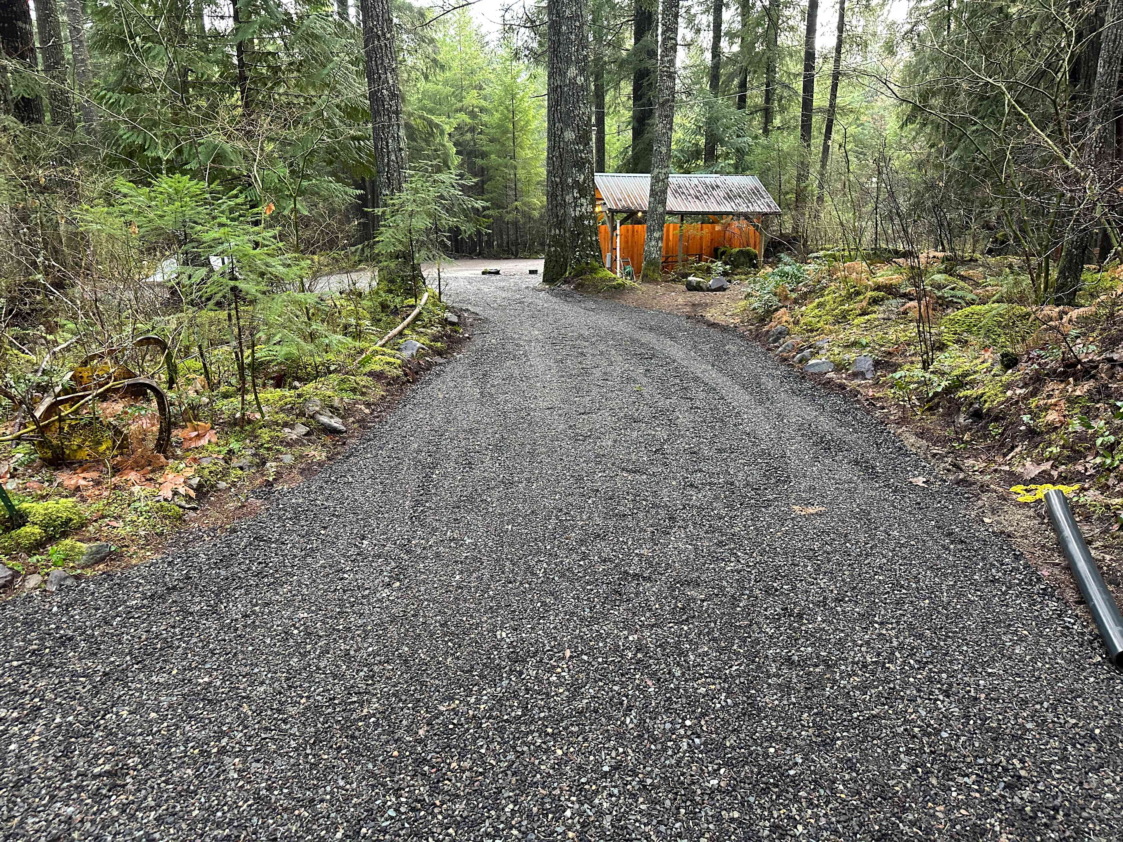 Private RV parking near Mt Rainier
