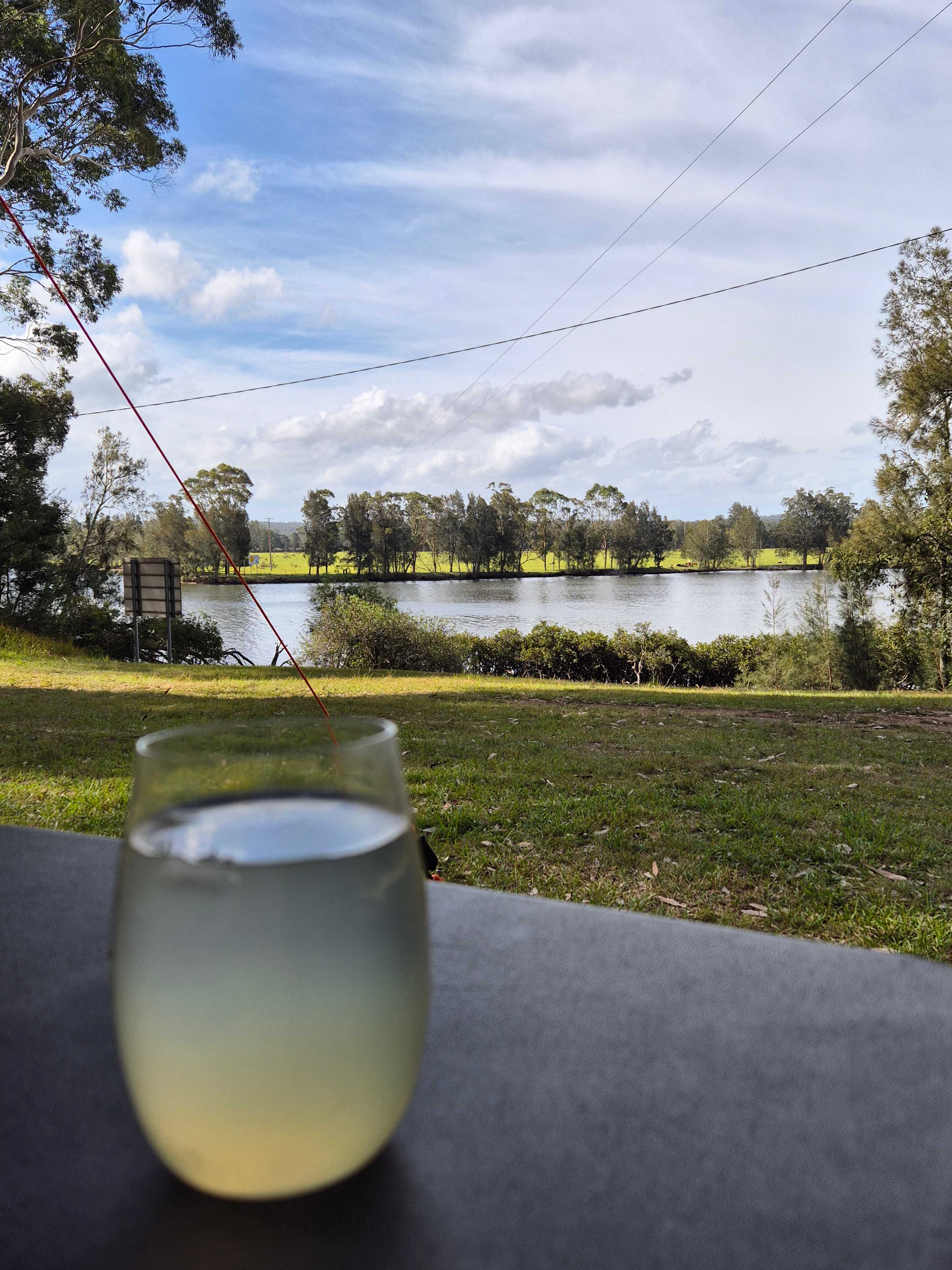 Enjoying Serengeti Sunrise view of Lake Borang