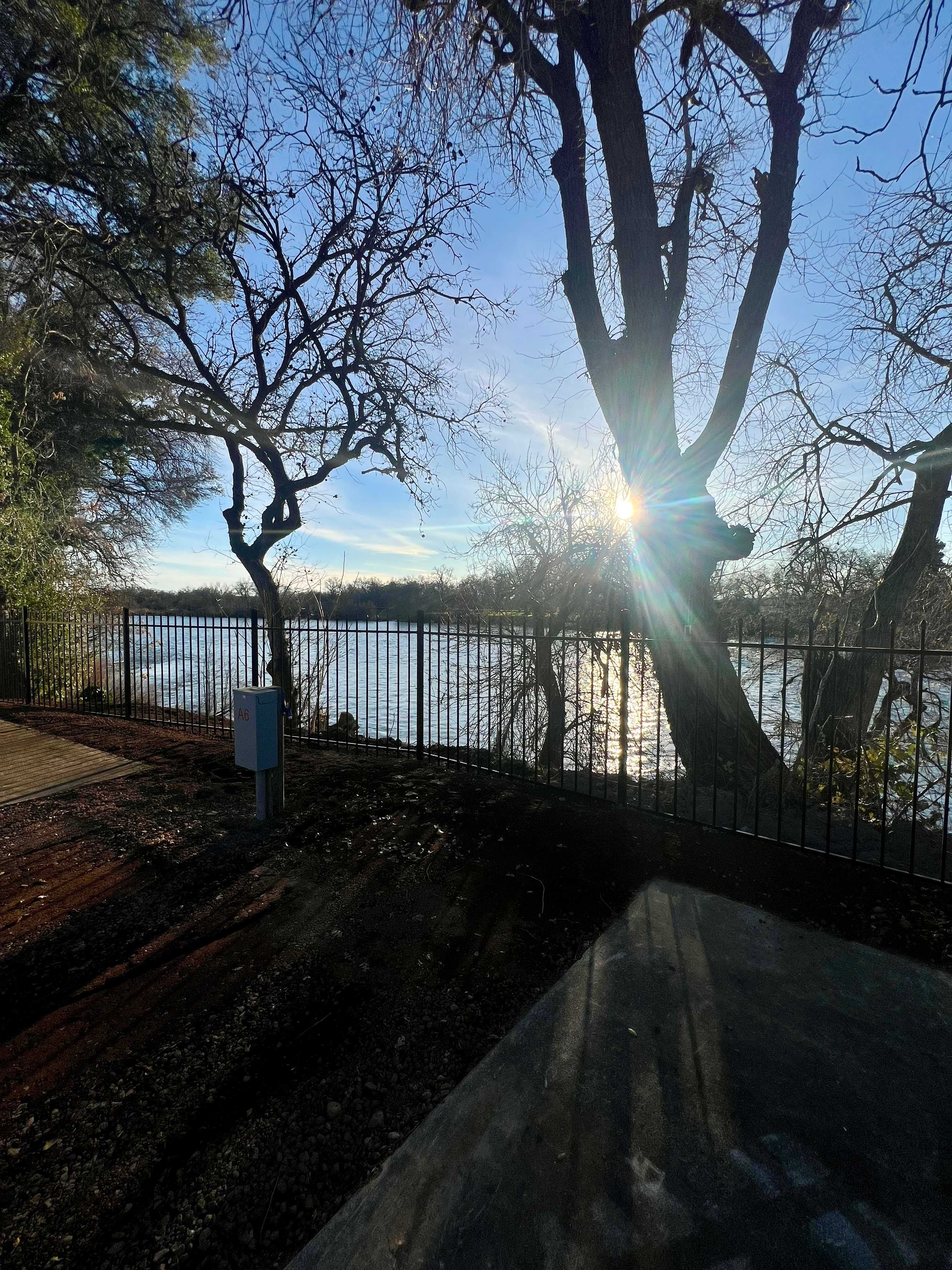 River view From the RV sites
