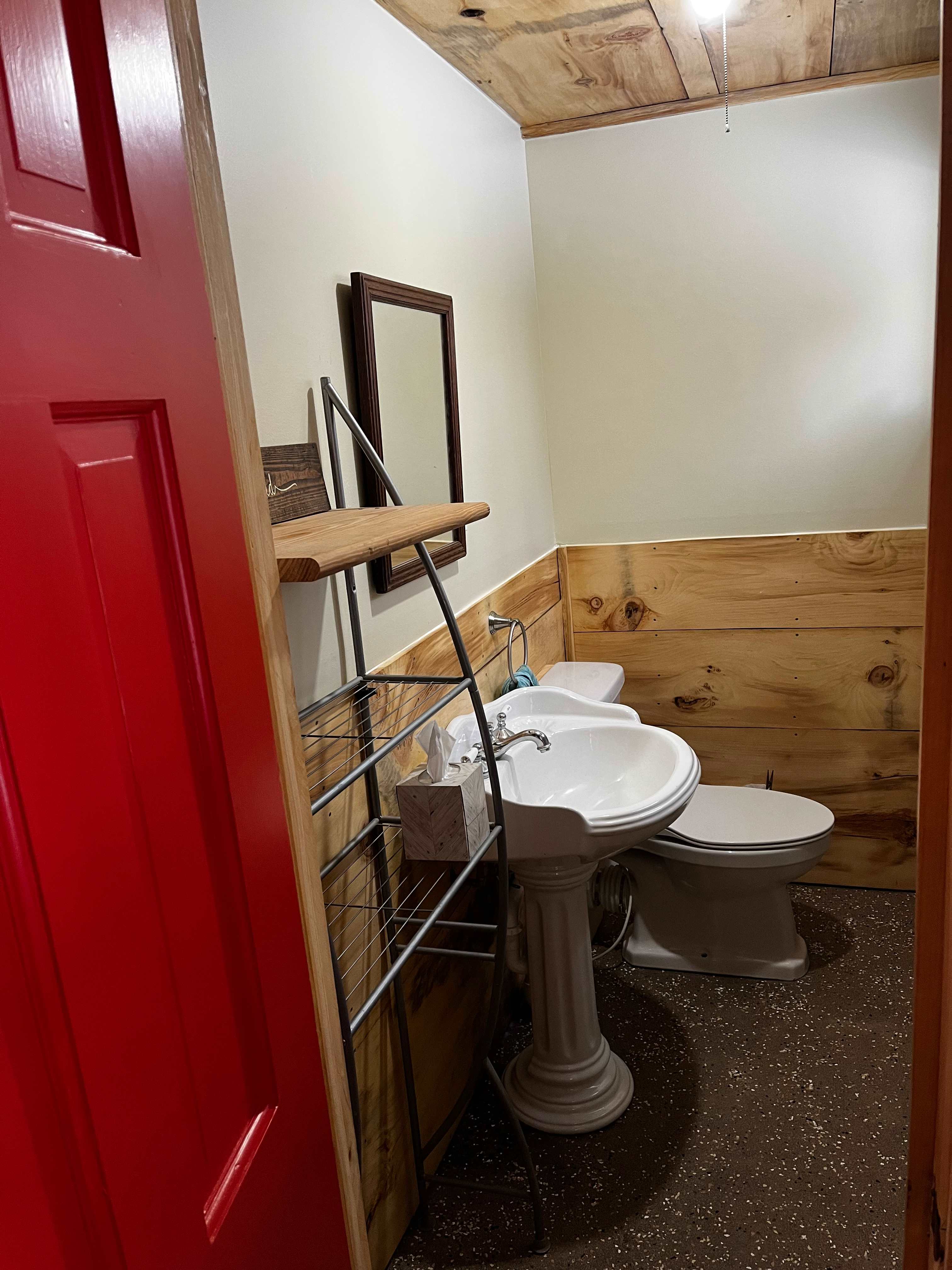 Your private bathroom