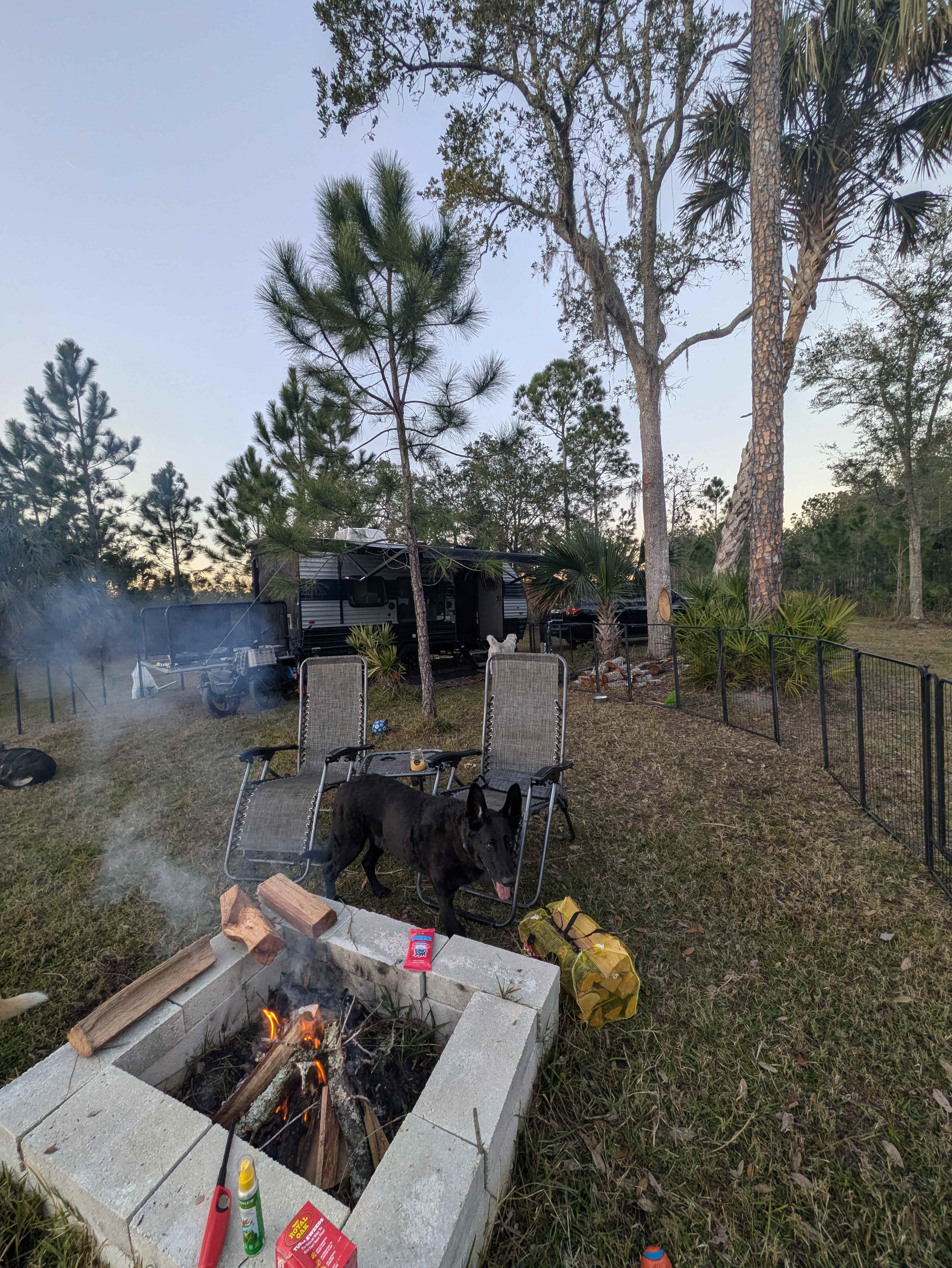 Such an awesome space to camp