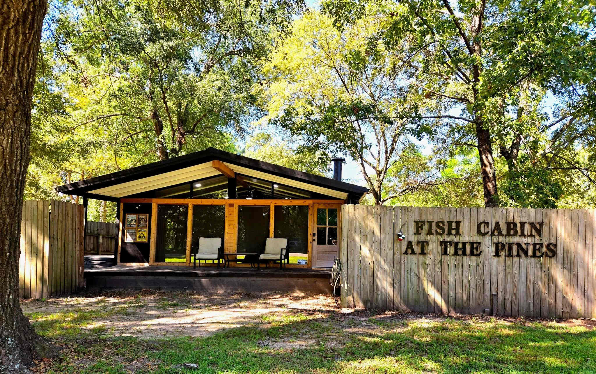 Front of cabin