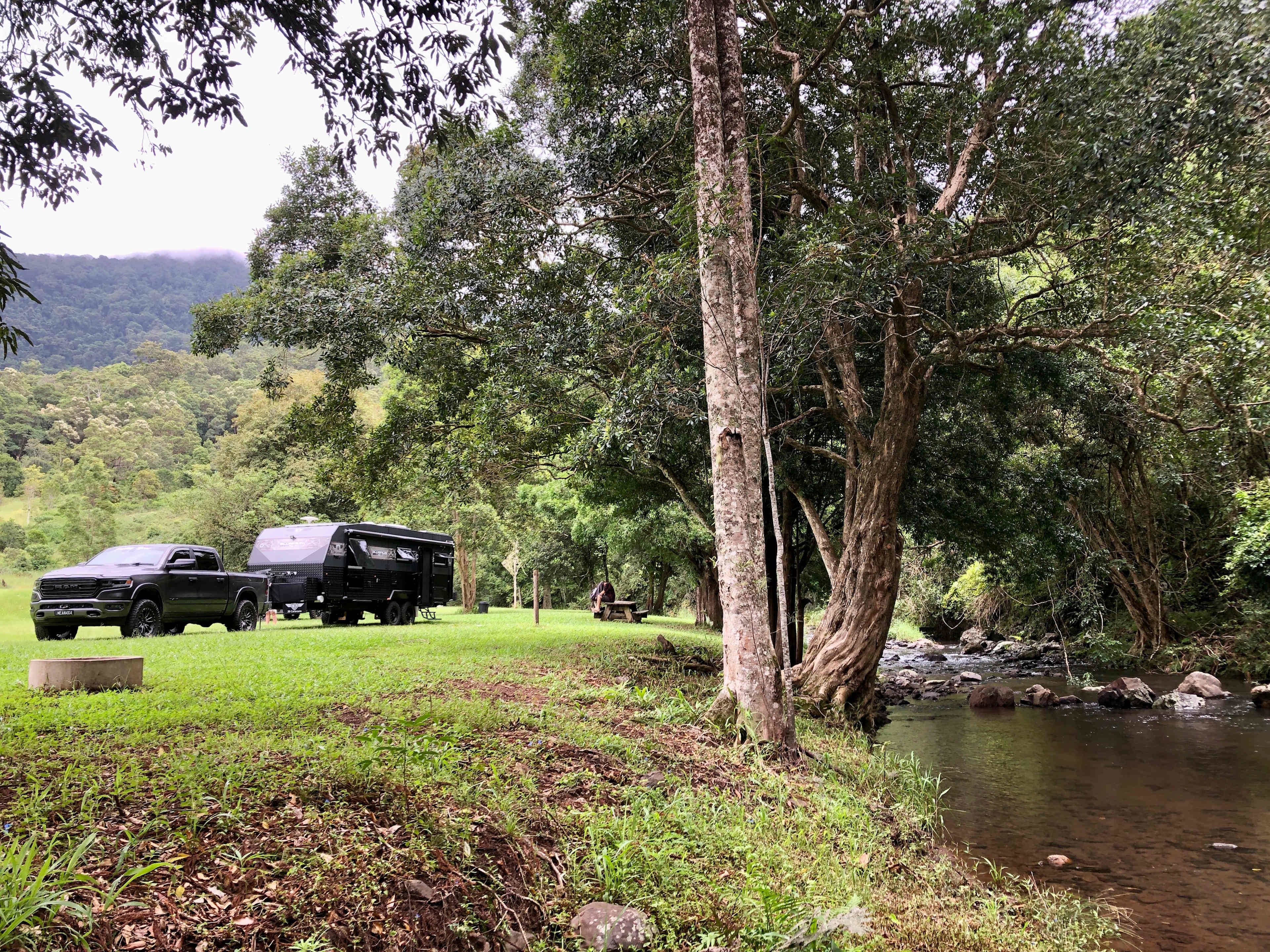 Site 4 - Creekside camping at its best!
