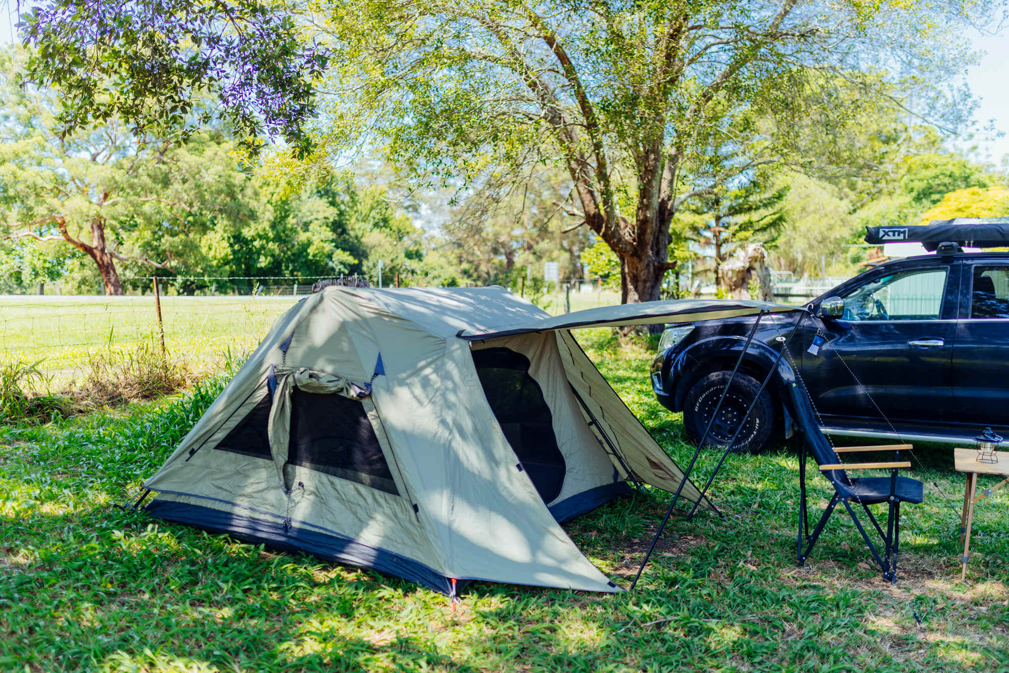 camp setup