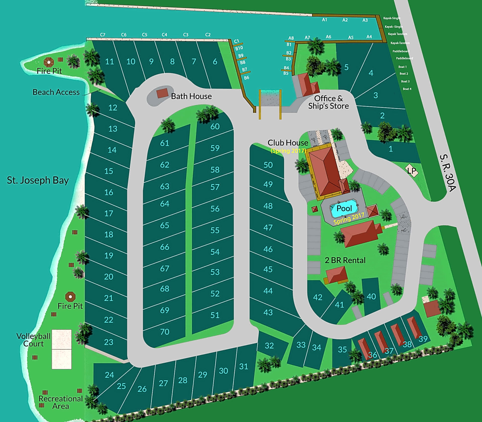Presnell's Bayside Marina & RV Resort