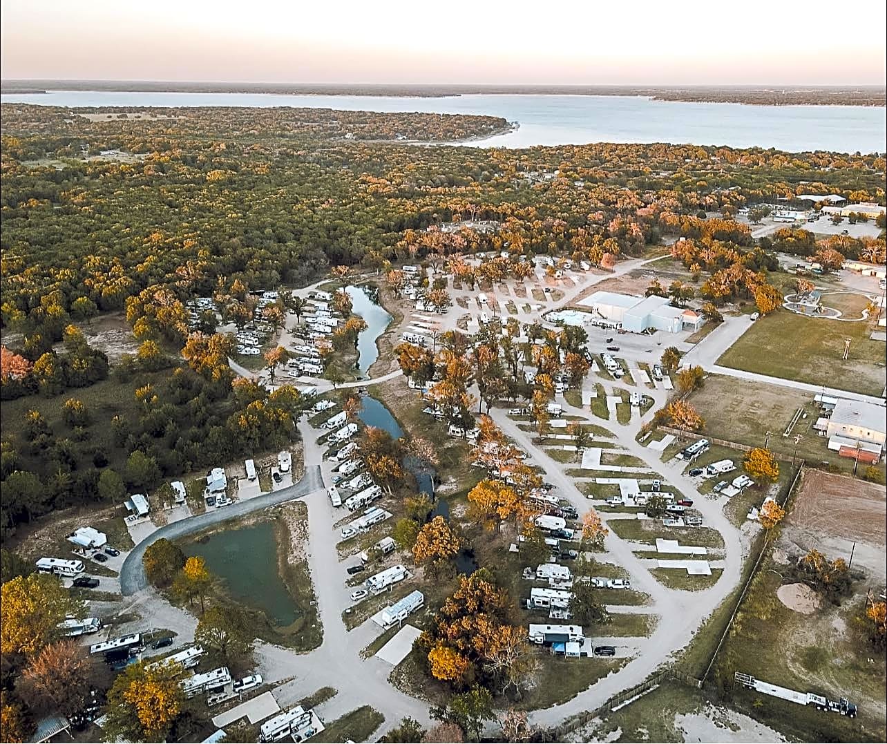 Blue Sky at Cedar Creek Lake RV Park
