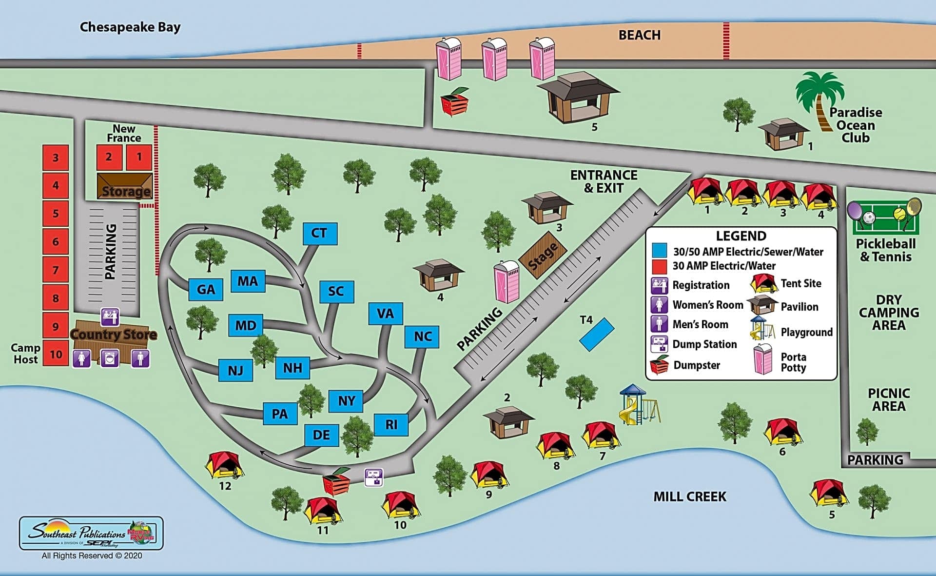 The Colonies RV And Travel Park