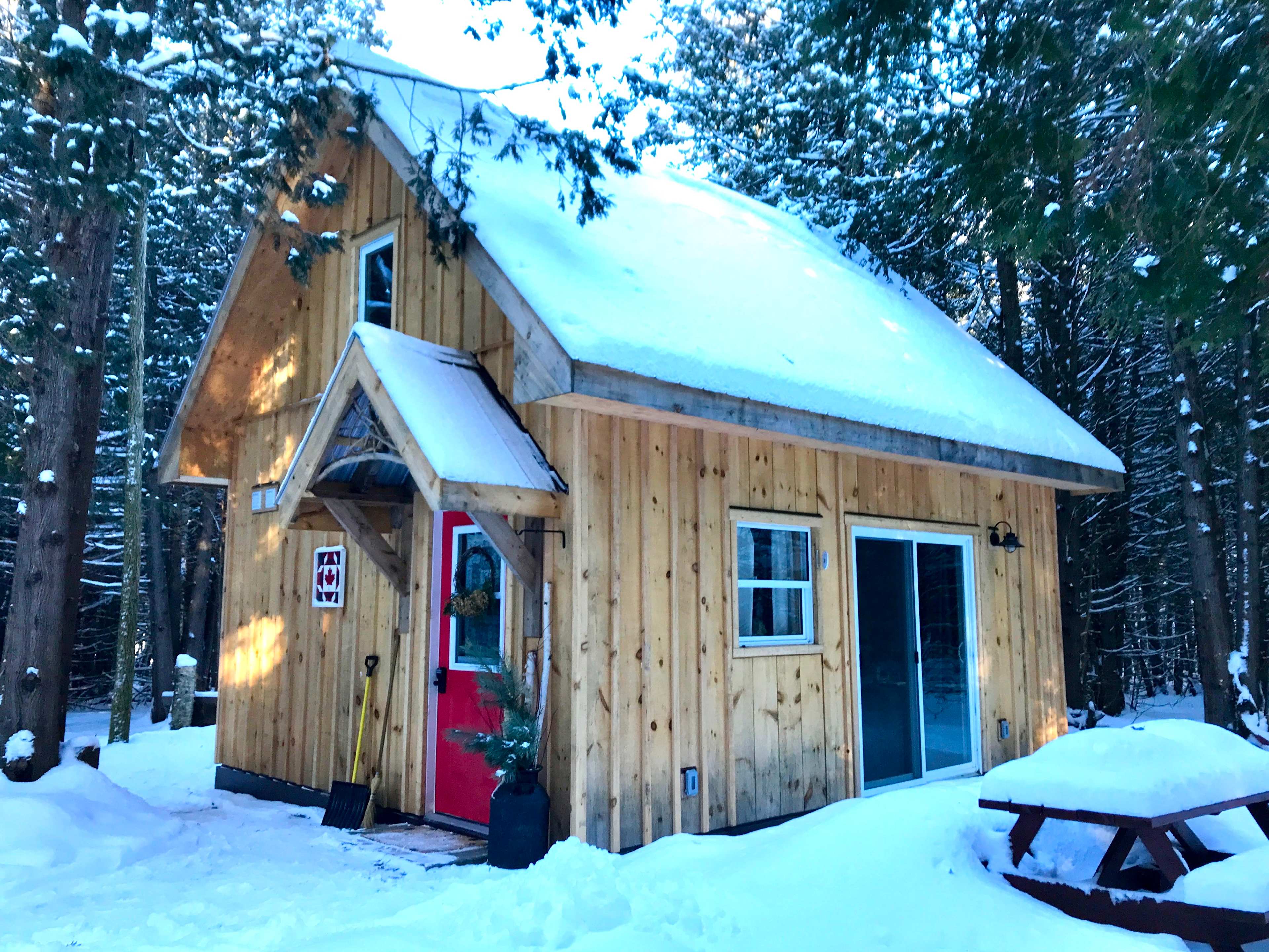 Perfect spot for a winter gateway!