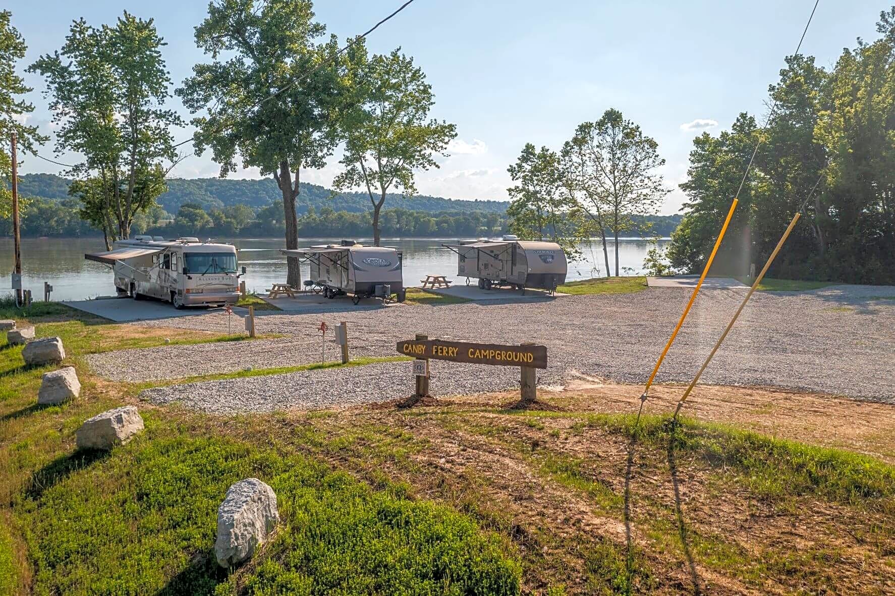 Canby Ferry Campground