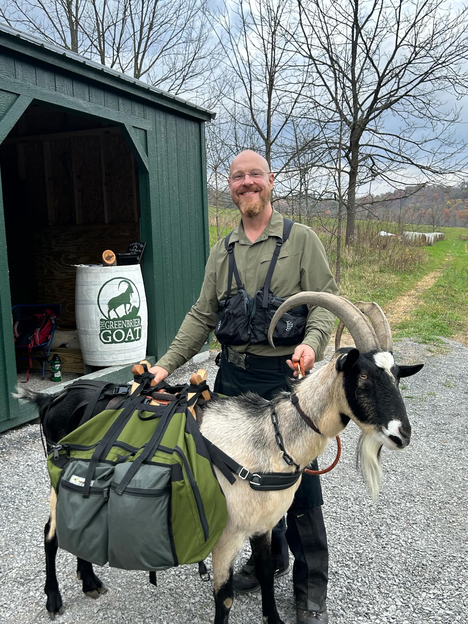 The Greenbrier Goat Trail Shelter