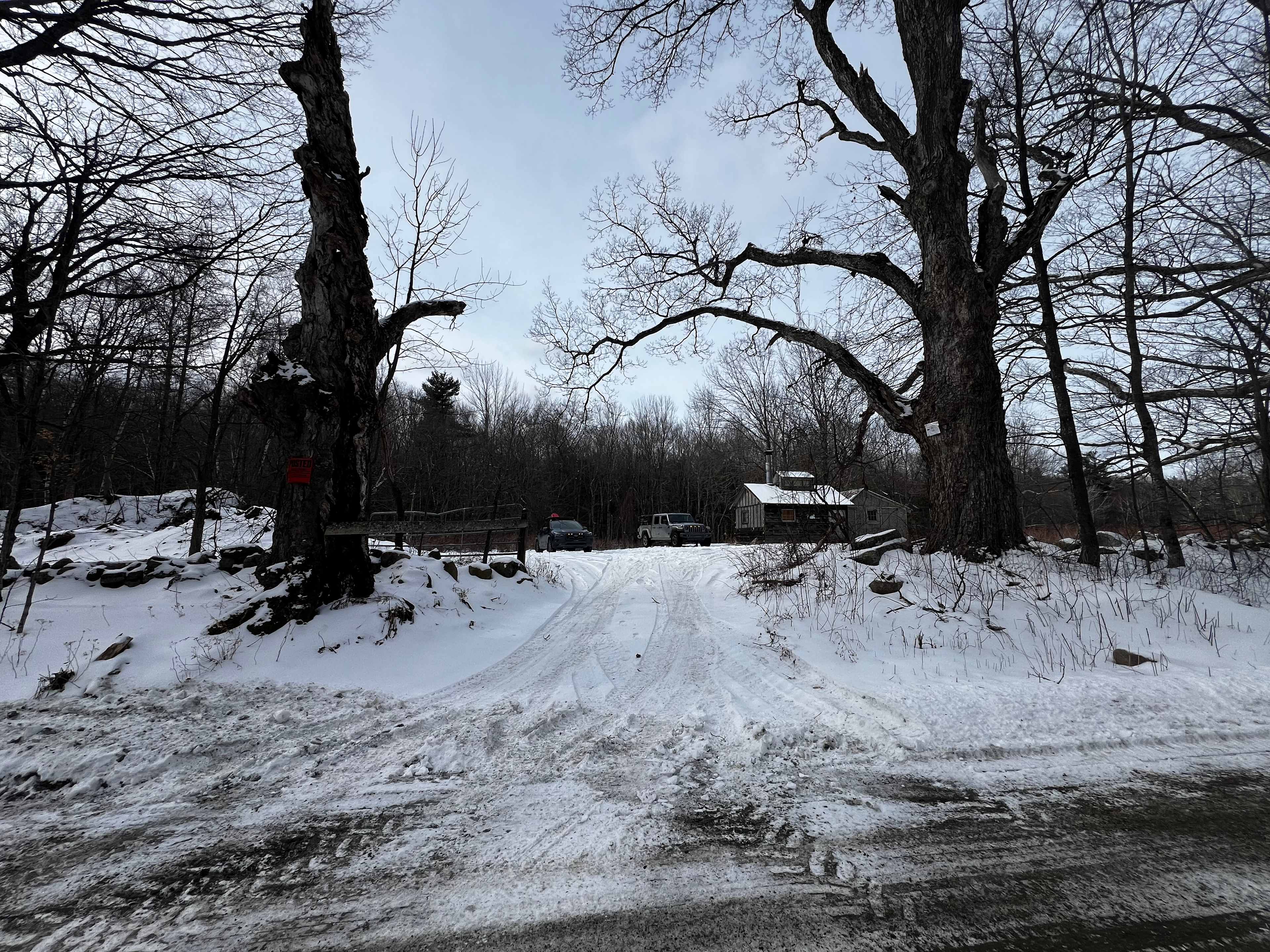 Driveway in