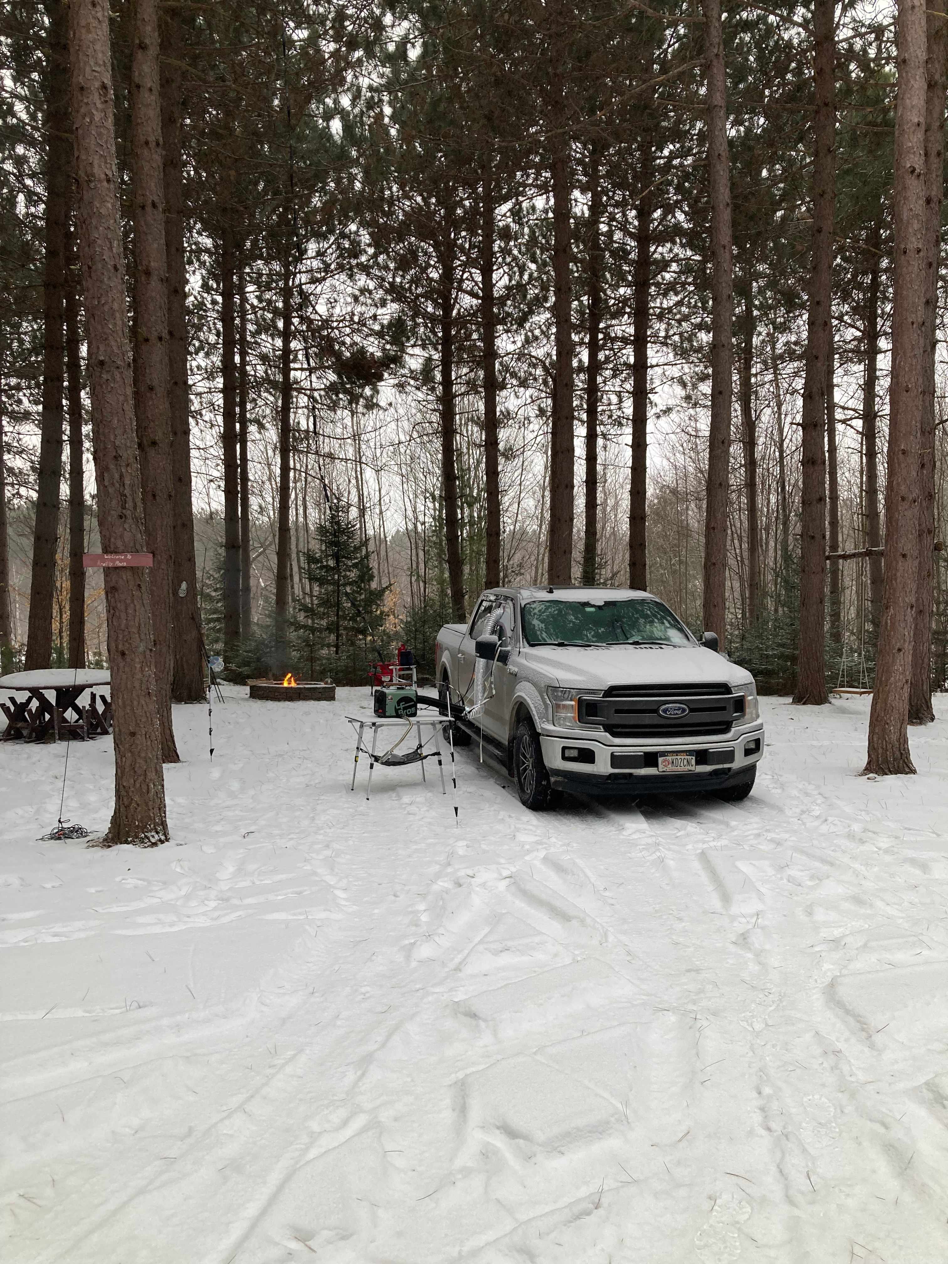 Truck Camping!