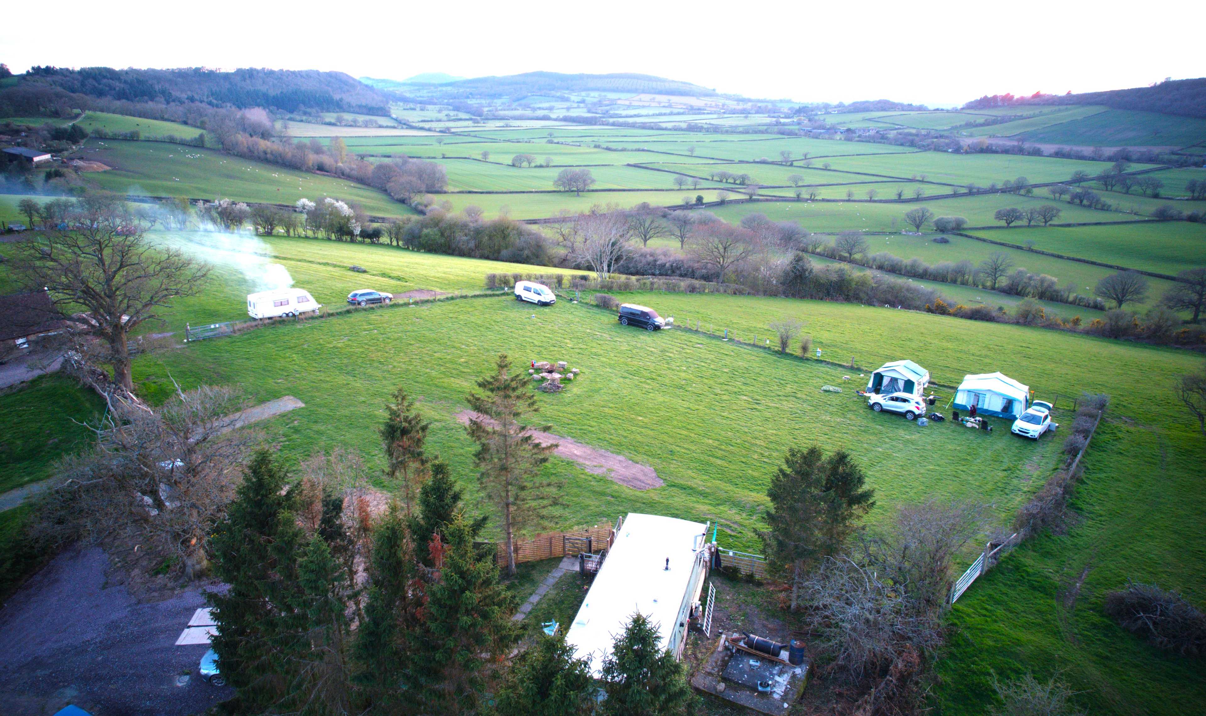 Spring Field Dark Skies Eco Camp