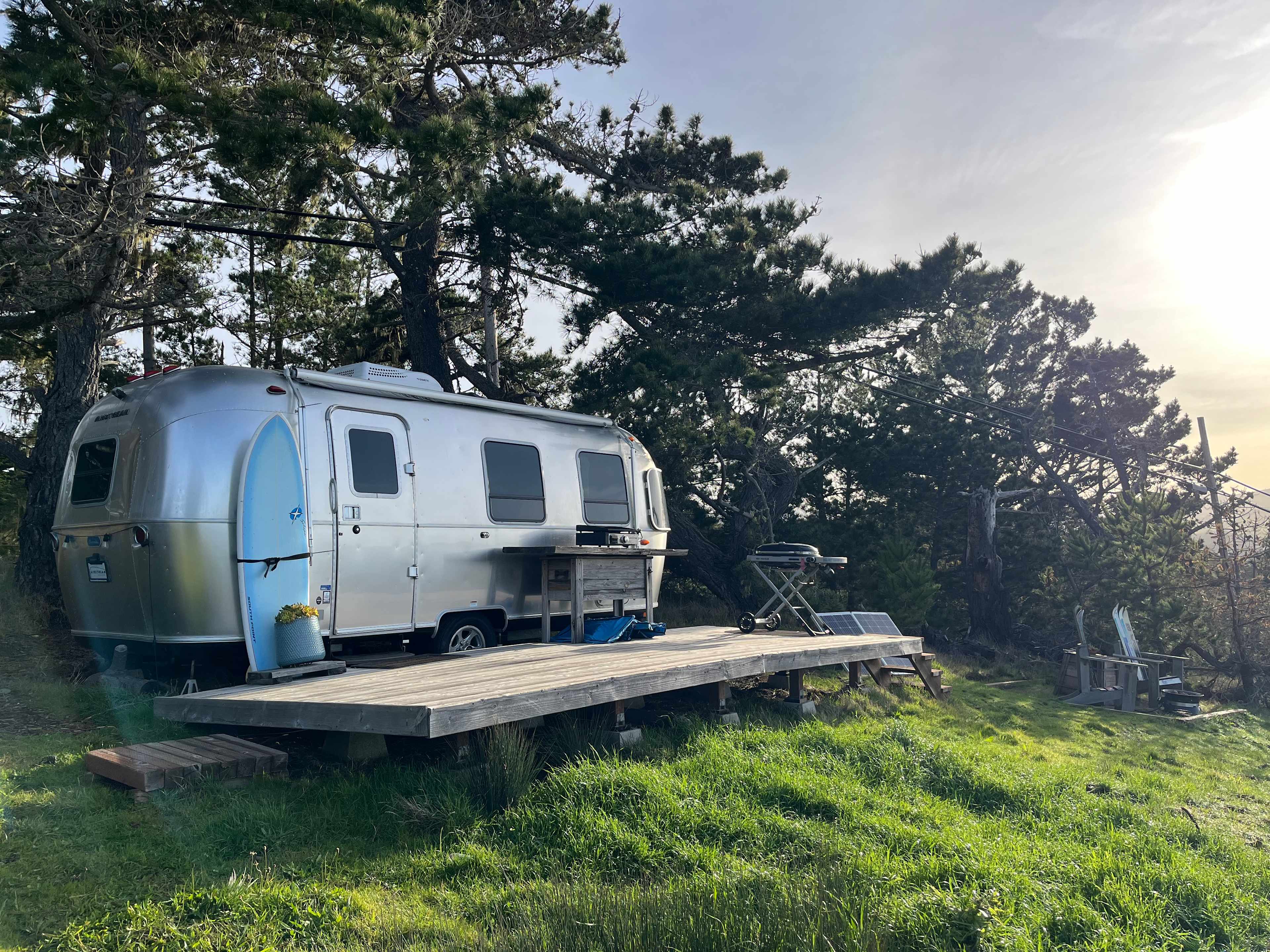Tunitas Beach Overlook - Airstream