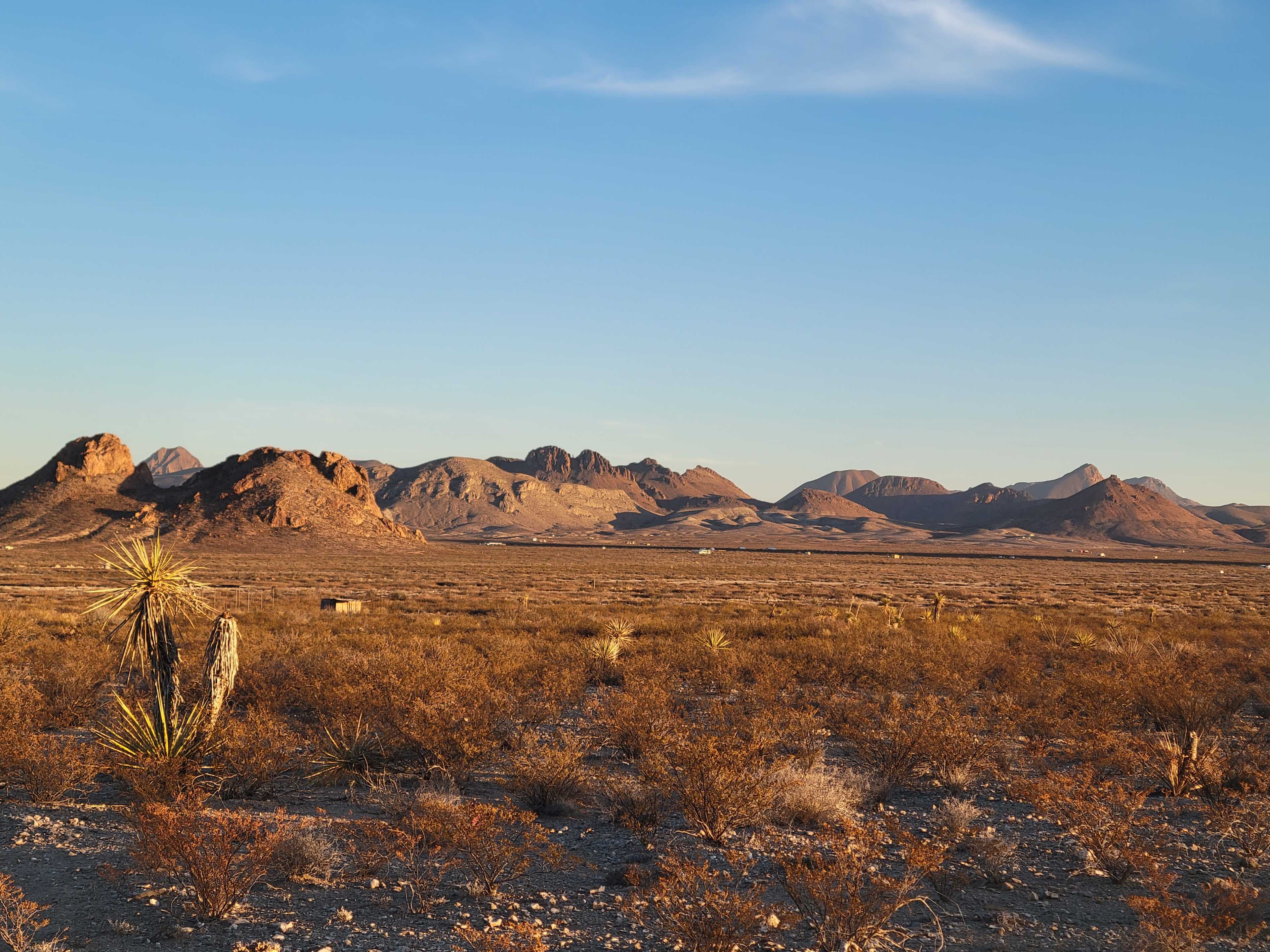 Vista De Las Montañas Terlingua