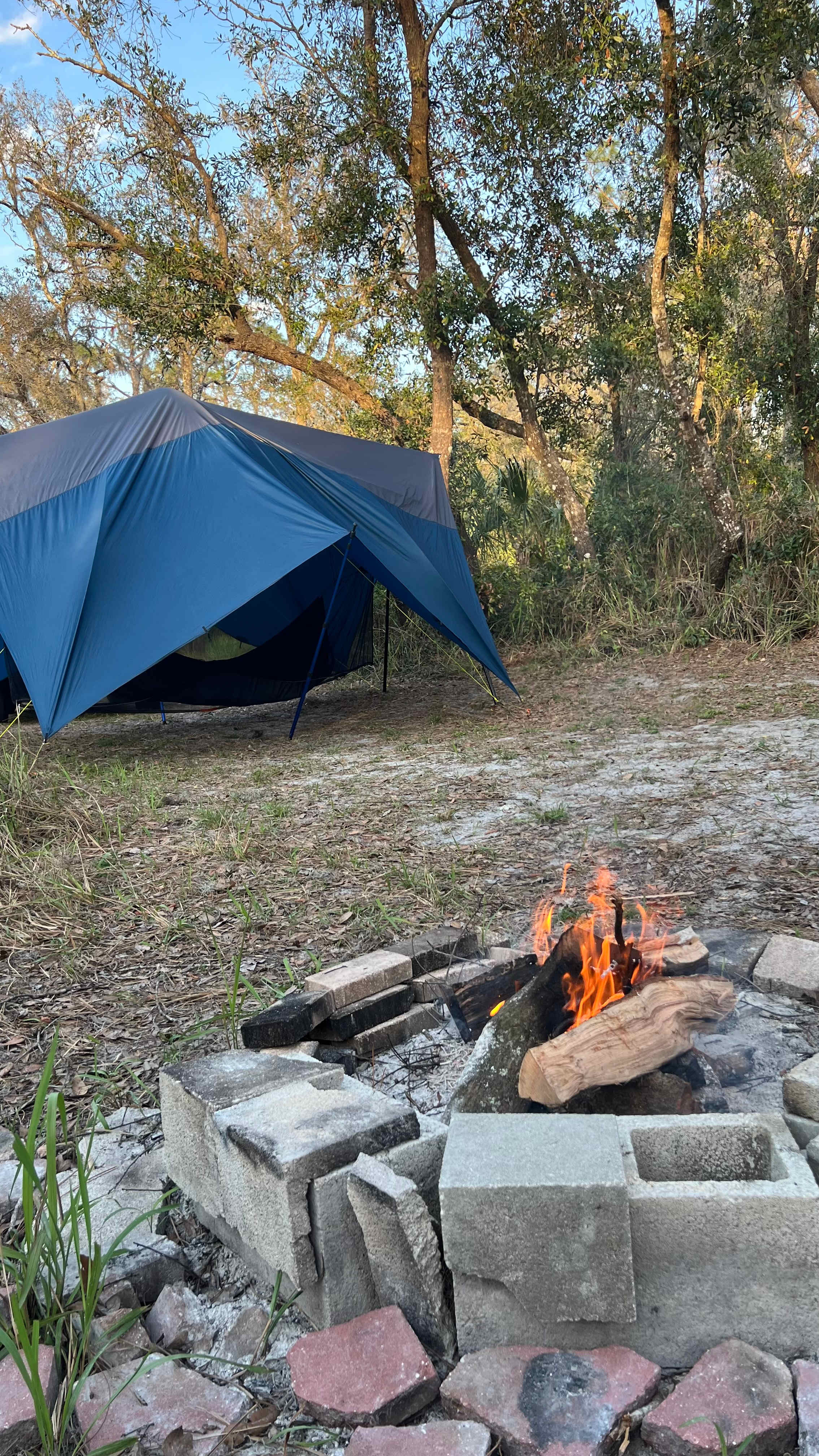 Camping setup