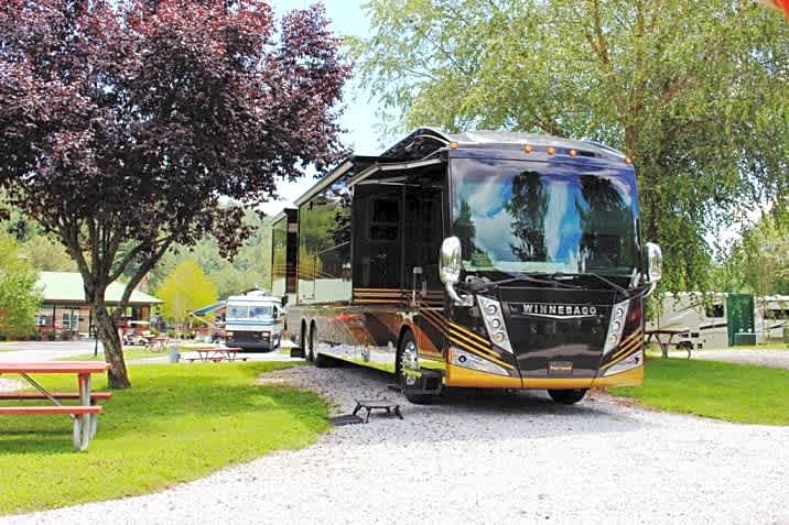 Standard Interior Back-In RV Site