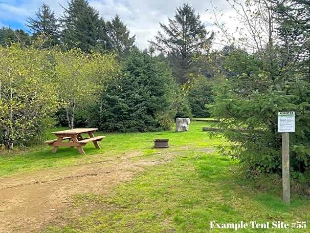 Primitive Camping Site (TENT or Small RV)