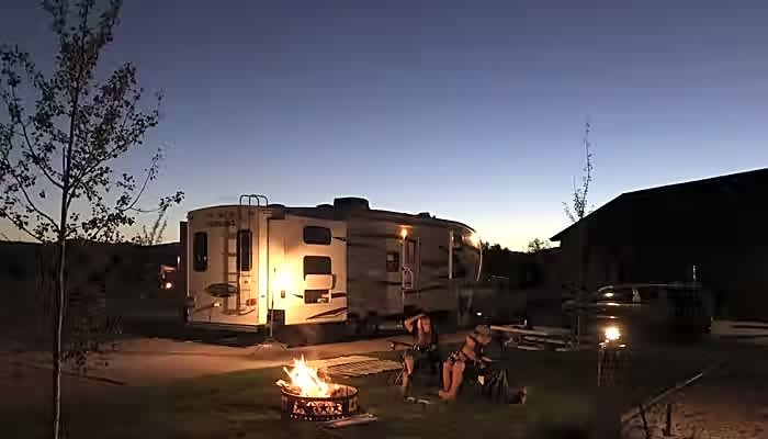 RV Park 65' X 40' Pull Through Full Hookup