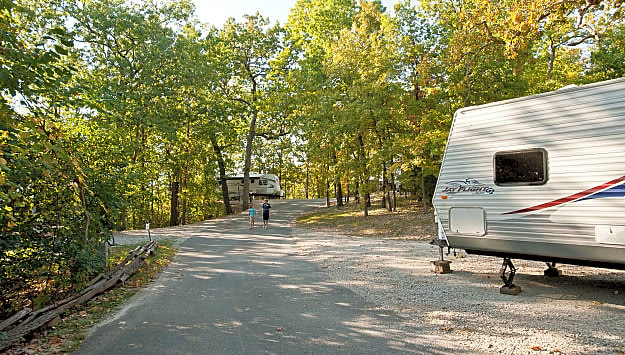 50amp Full Hook Up RV Site