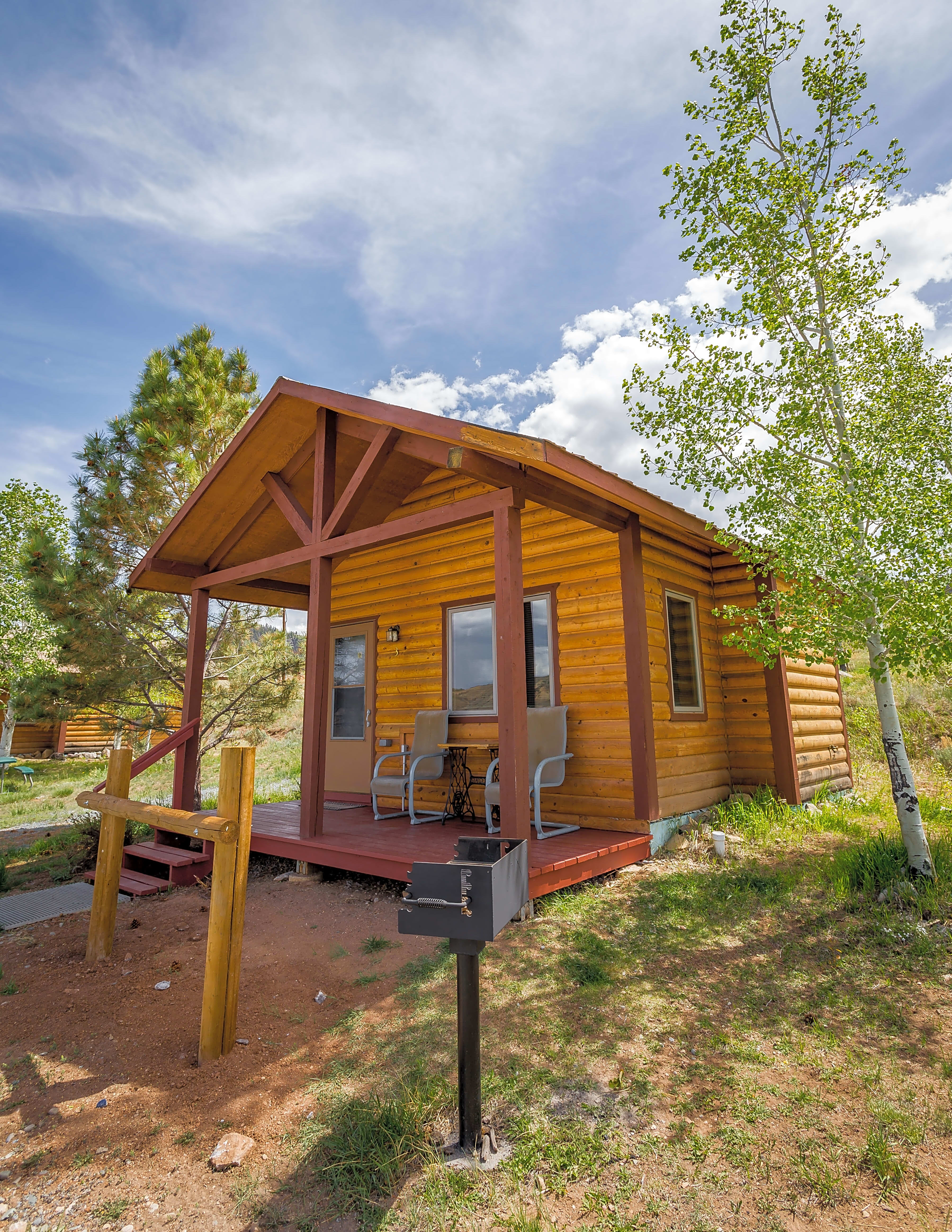 Cabins 1, 2, 3, 6