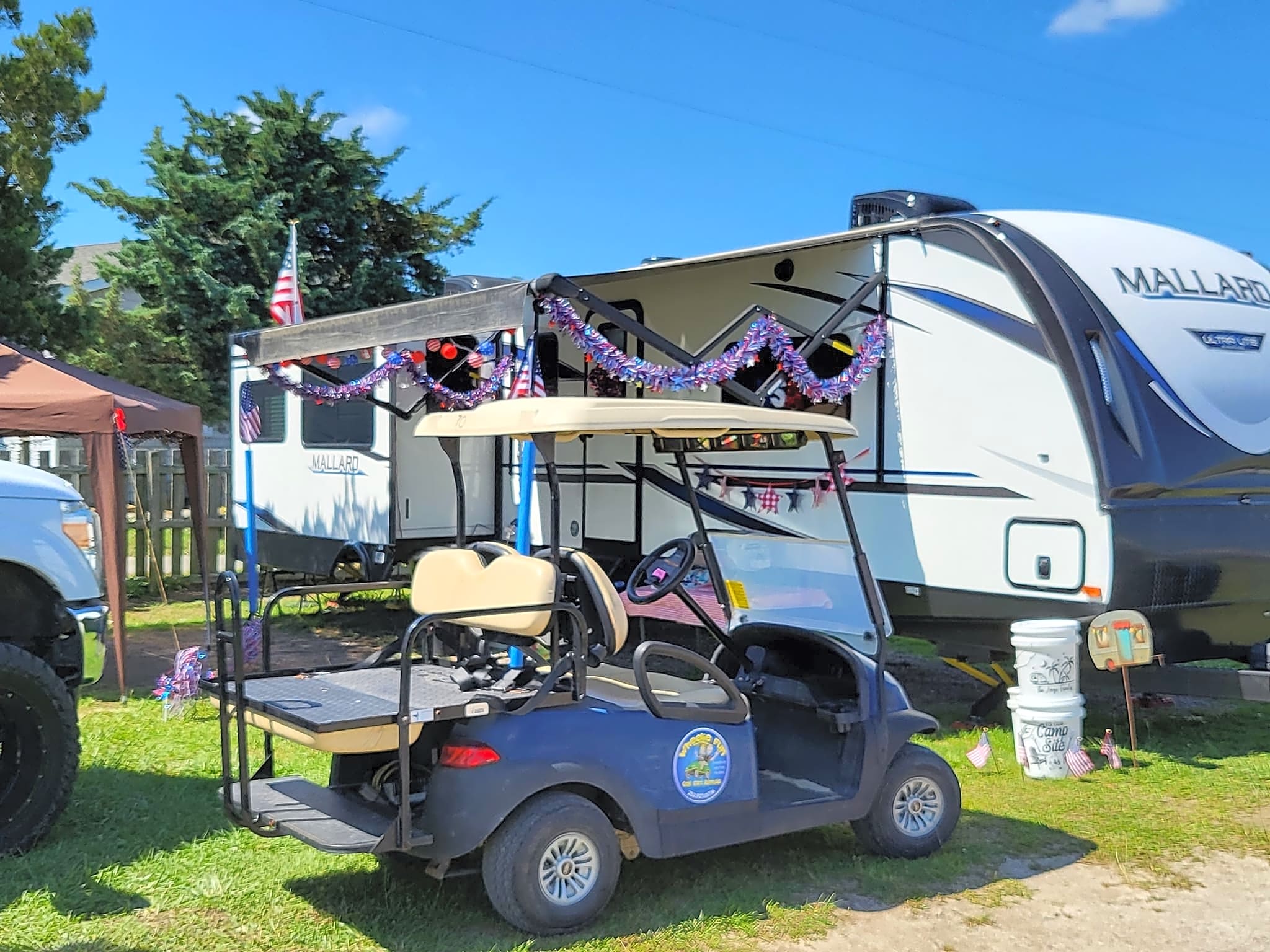 50/AMP PULL THROUGH FULL HOOKUP RV SITE