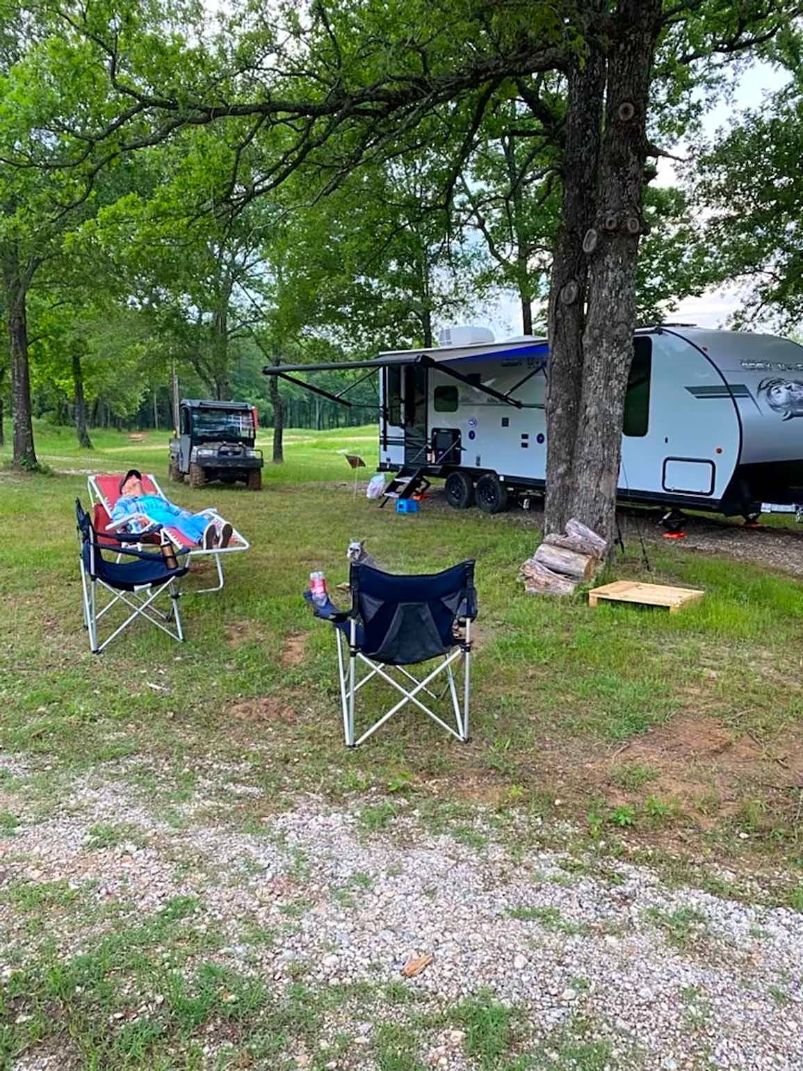 Standard Shaded RV Sites with Full Hookups for smaller units 40' and under.