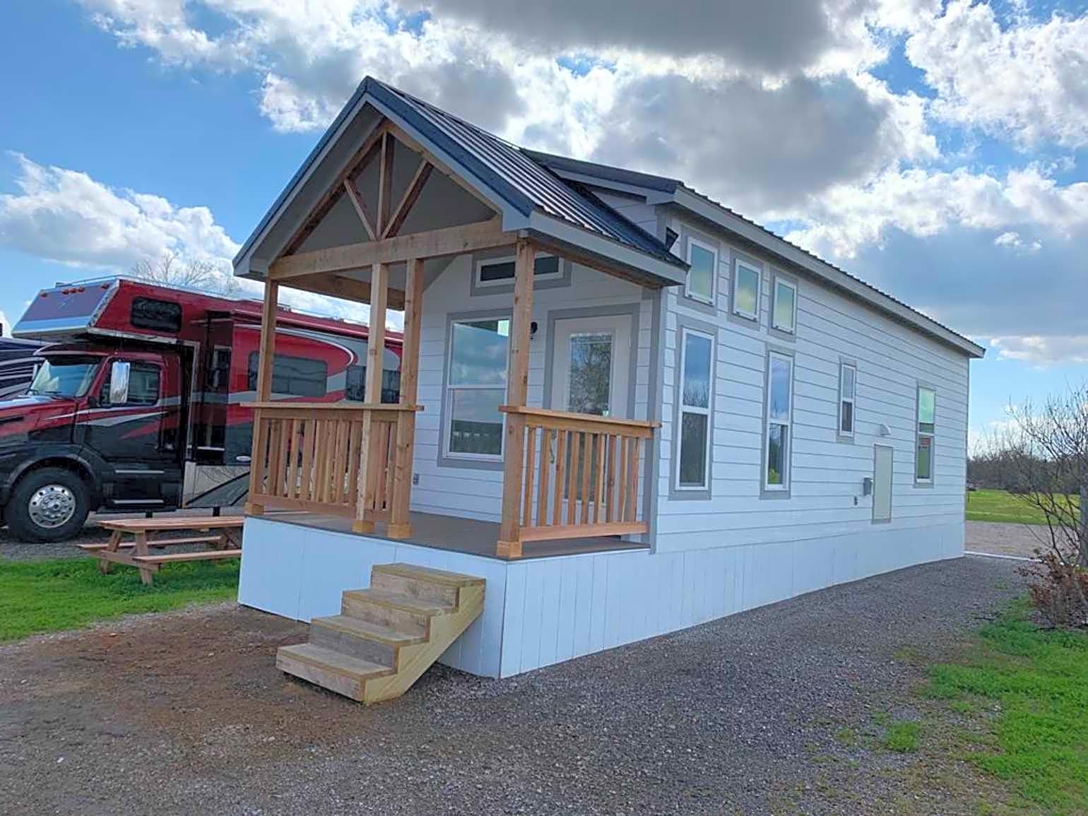 79 - White Tiny Home