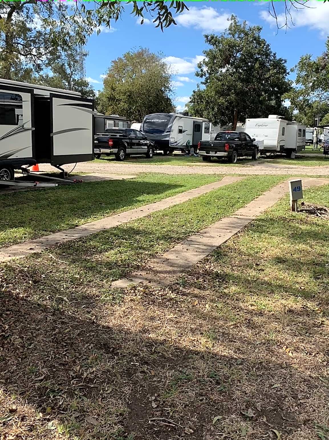 Standard Pull-Through RV Site